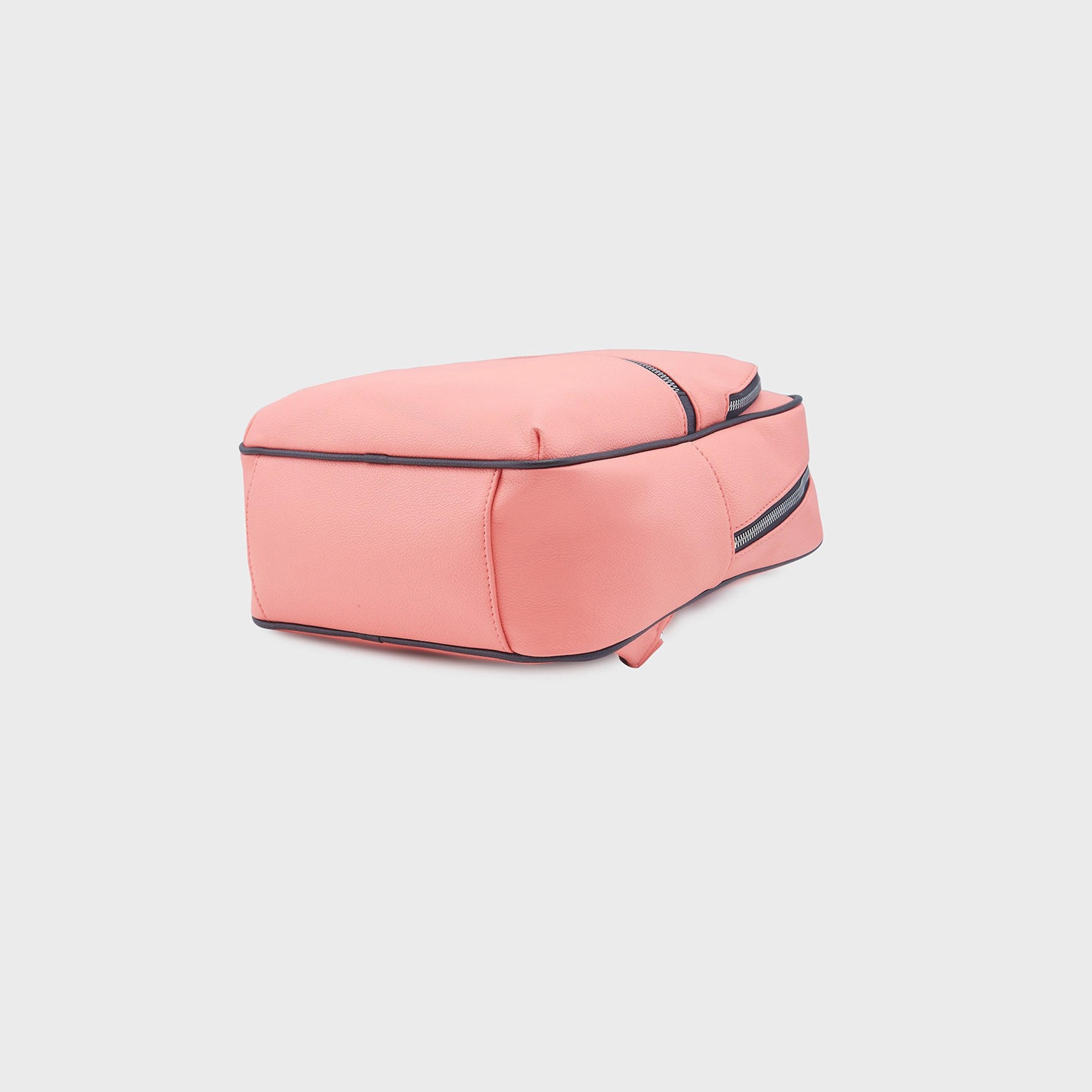 Caprese Top Handle Mini Backpack with Zipper Closure and Adjustable Strap | 33 x 27 x 12 cm-travel-luggagesandbags-backpacks-image-7