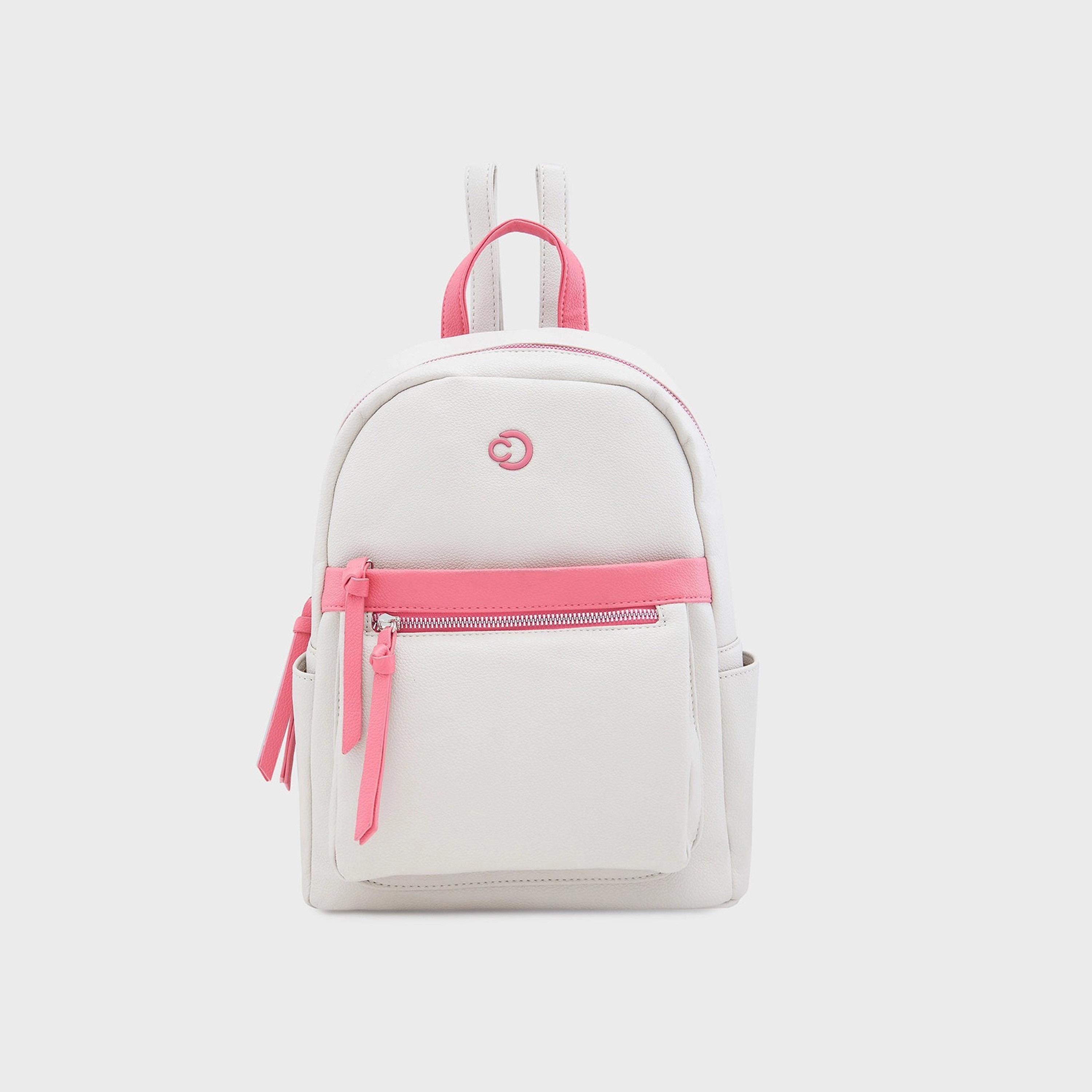 Caprese Top Handle Mini Backpack with Zipper Closure and Adjustable Strap | 33 x 26 x 16 cm-travel-luggagesandbags-backpacks-image-1