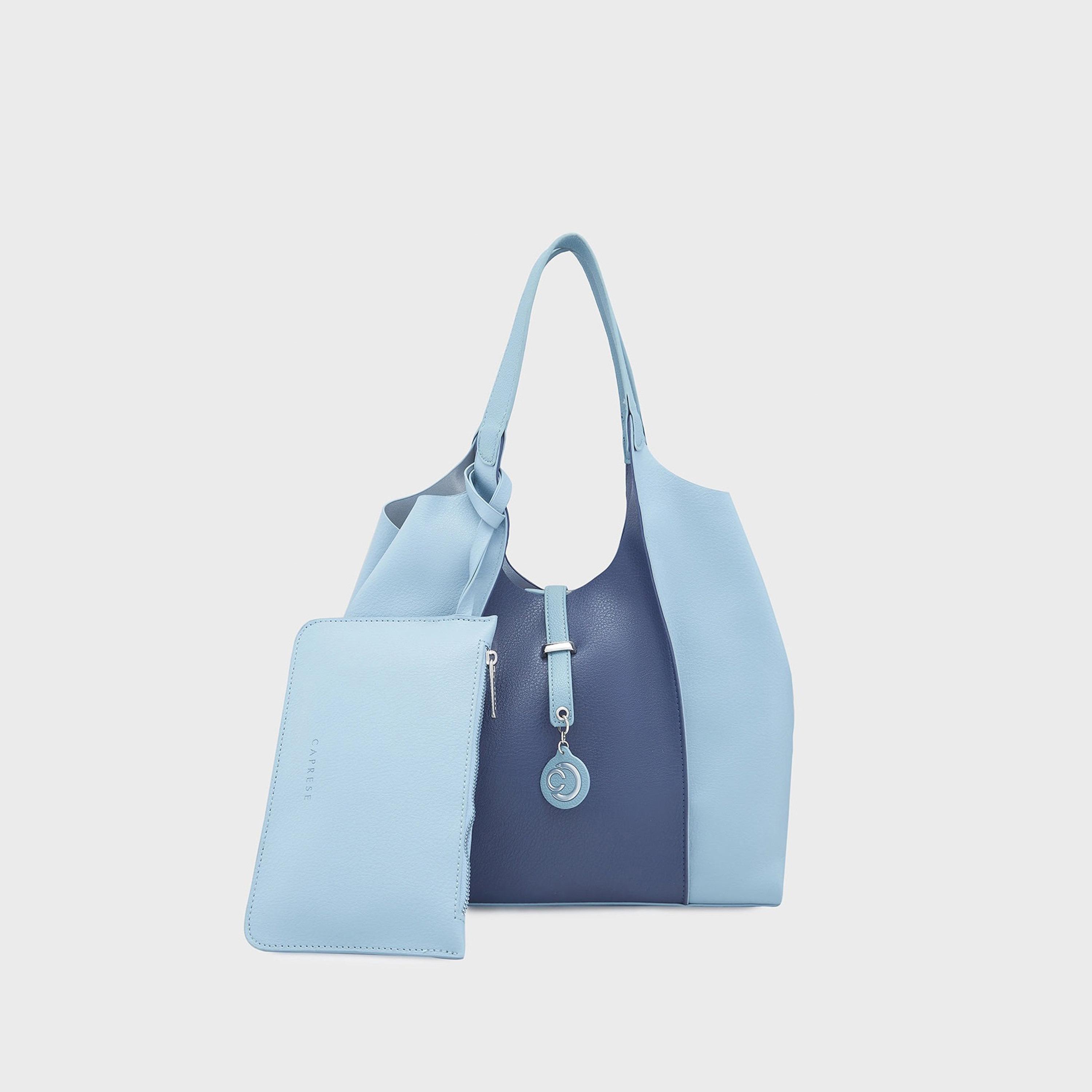 Caprese Double-Handle Shoulder Bag with Flap Closure | 34 x 29 x 13 cm-women-bagsandwallets-handbags-image-1