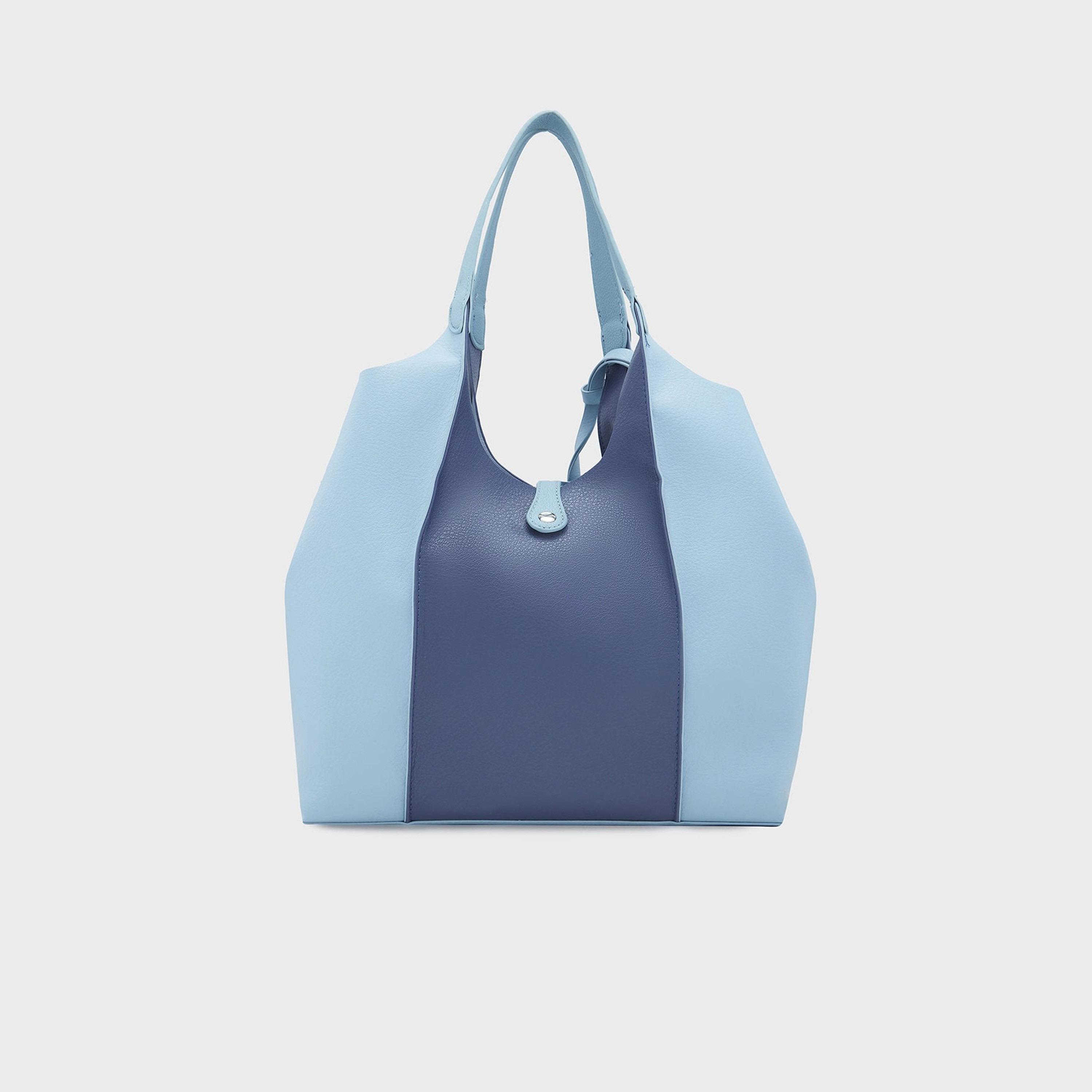 Caprese Double-Handle Shoulder Bag with Flap Closure | 34 x 29 x 13 cm-women-bagsandwallets-handbags-image-6