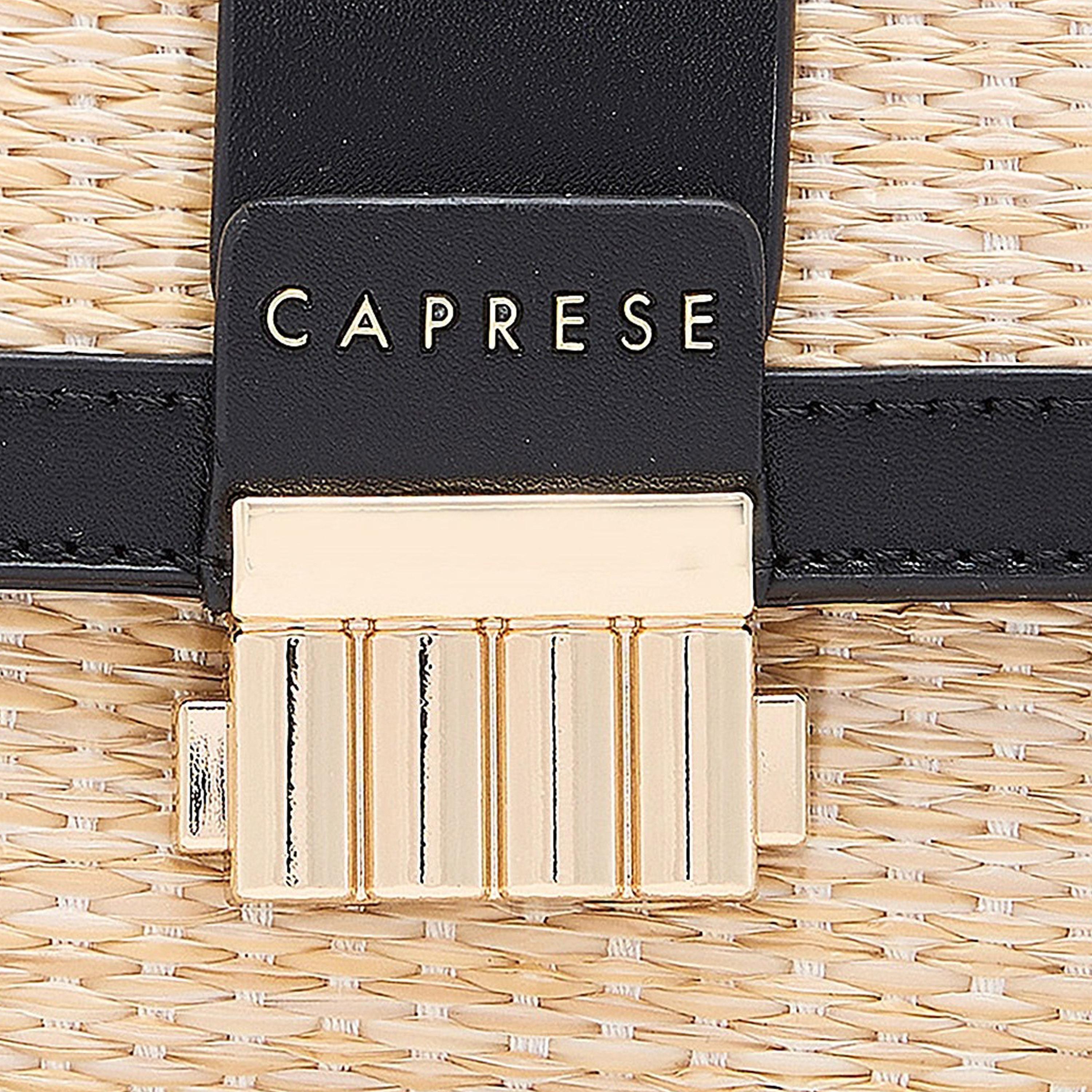 Caprese Textured Crossbody Bag with Flap Closure and Adjustable Strap | 21.5 x 14 x 4.5 cm-women-bagsandwallets-handbags-image-5