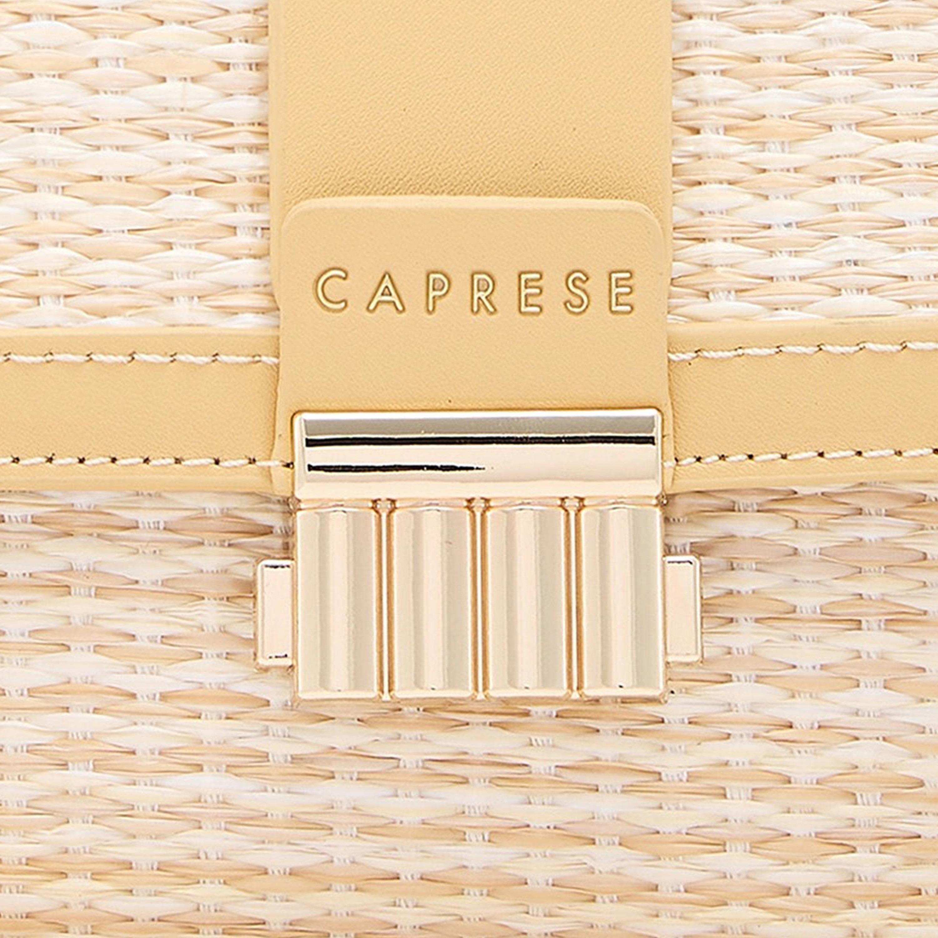 Caprese Textured Crossbody Bag with Flap Closure and Adjustable Strap | 21.5 x 14 x 4.5 cm-women-bagsandwallets-handbags-image-6