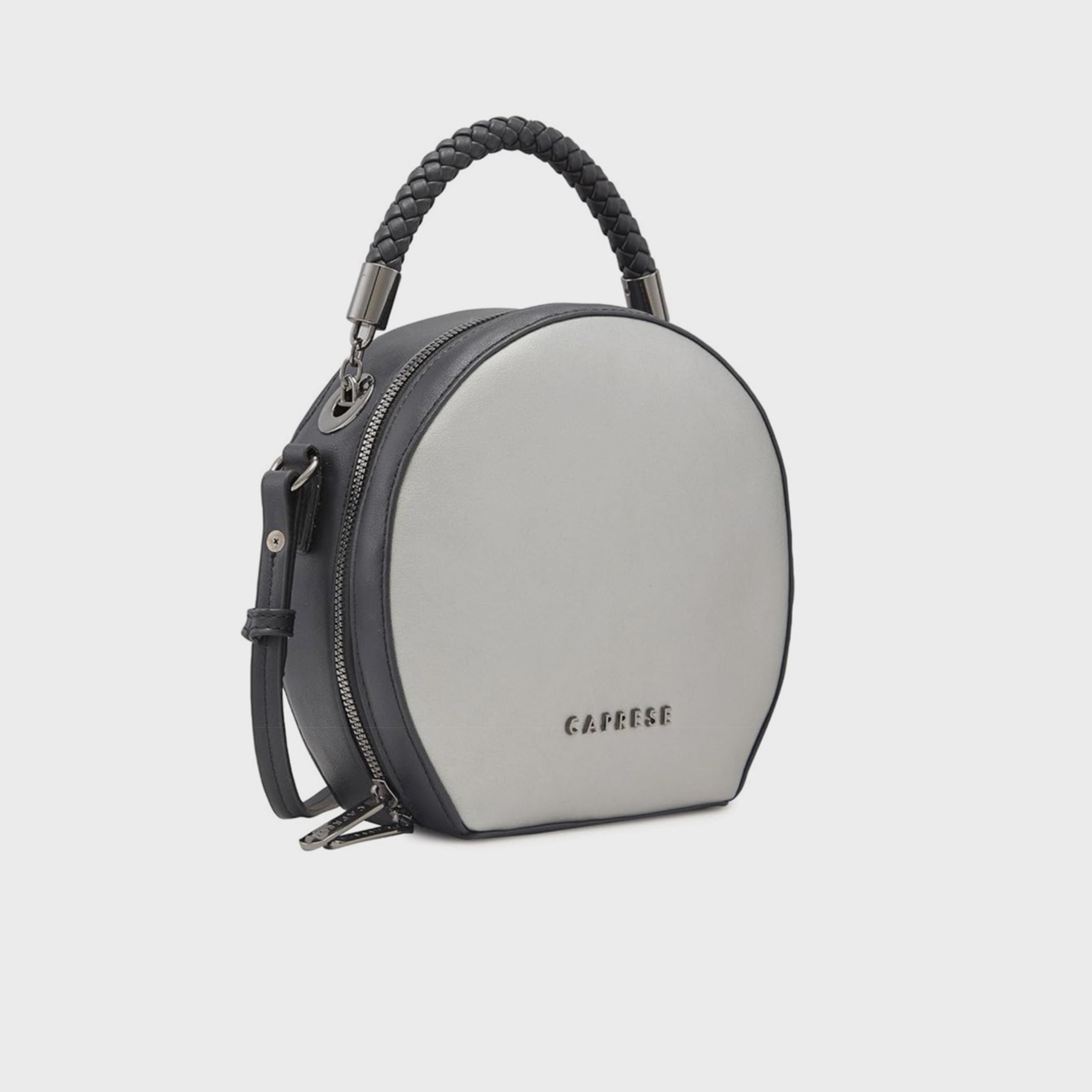 حقيبة كروس بمقبض علوي من كابريزي مع إغلاق بسحاب وحزام قابل للتعديل | 20 × 19 × 6 سم-women-bagsandwallets-handbags-image-6