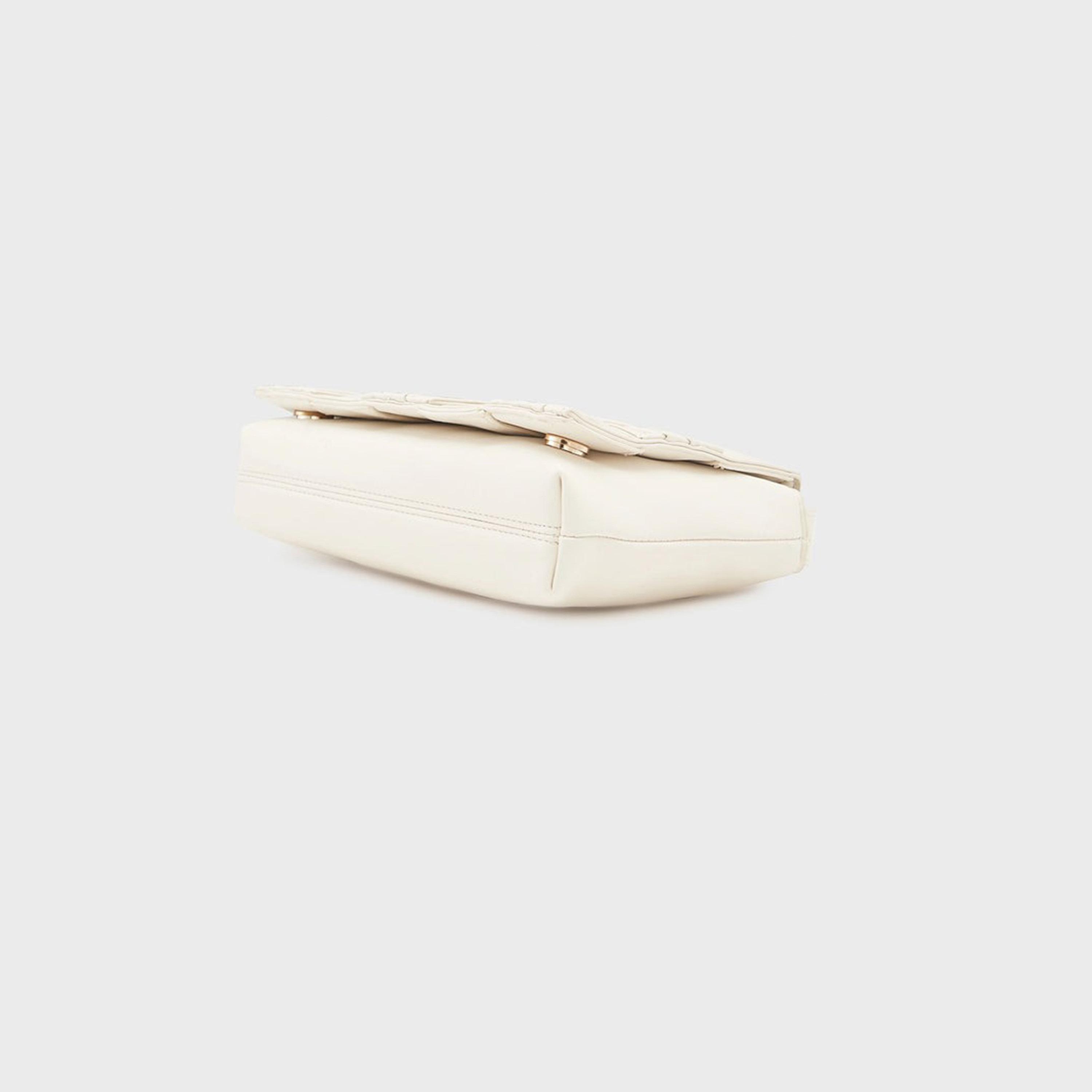 Caprese Textured Sling Bag with Flap Closure and Adjustable Strap | 27 x 16 x 6 cm-women-bagsandwallets-handbags-image-8