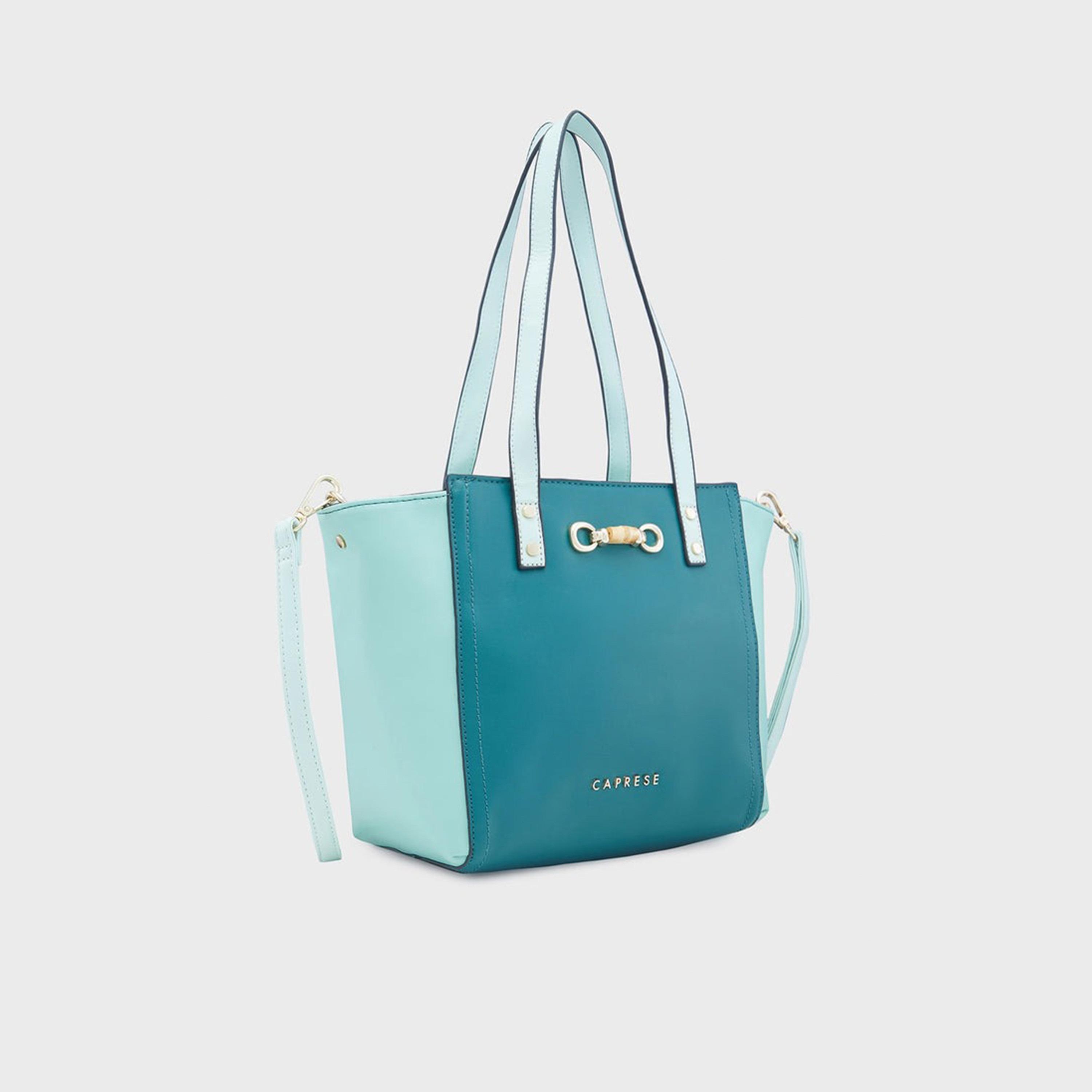 Caprese Double-Handle Satchel Bag with Zipper Closure and Detachable Strap | 22 x 6 x 15 cm-women-bagsandwallets-handbags-image-7