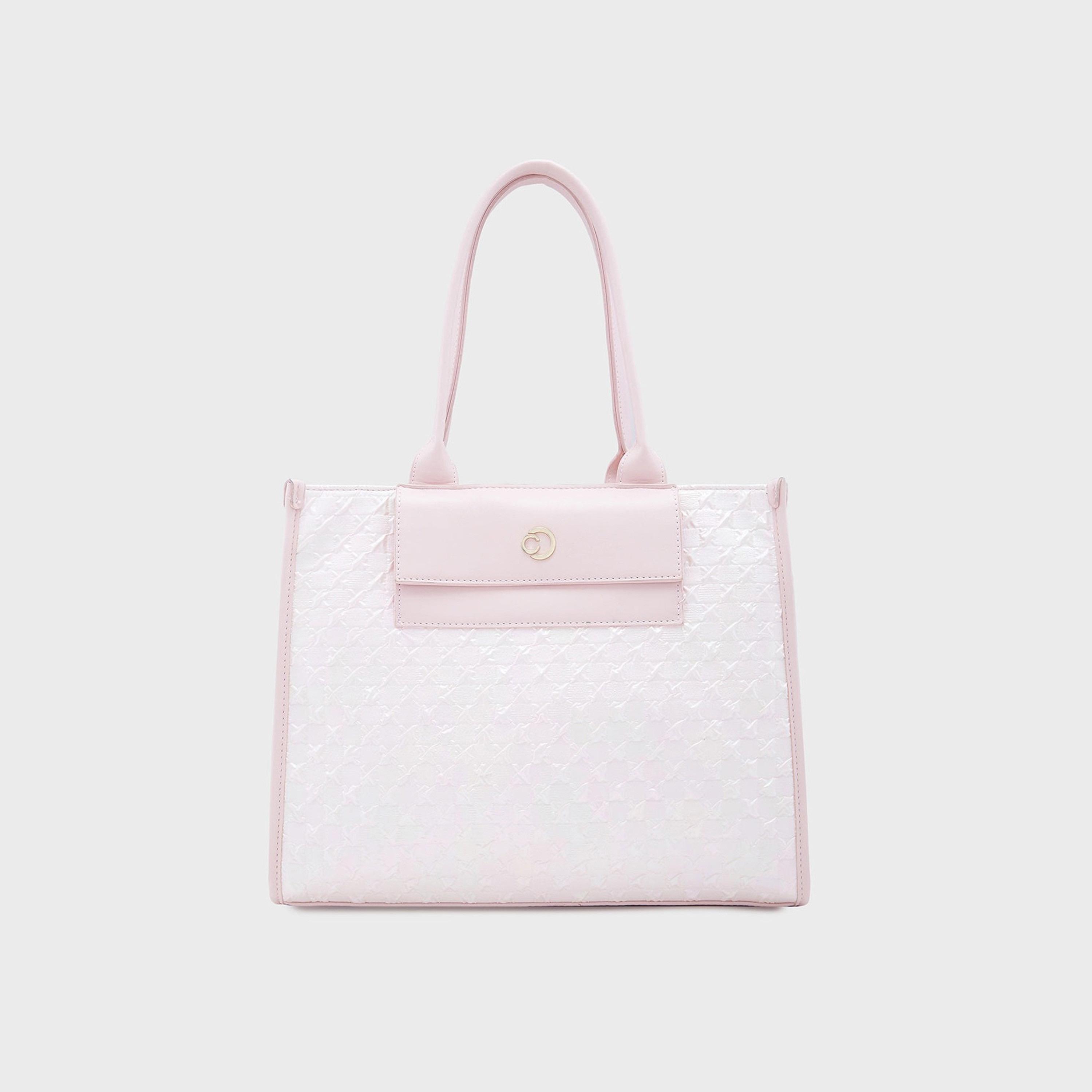 حقيبة كتف Caprese ذاتية التصميم بمقبض مزدوج مع إغلاق بسحاب | 43 × 12 × 29 سم-women-bagsandwallets-handbags-image-1