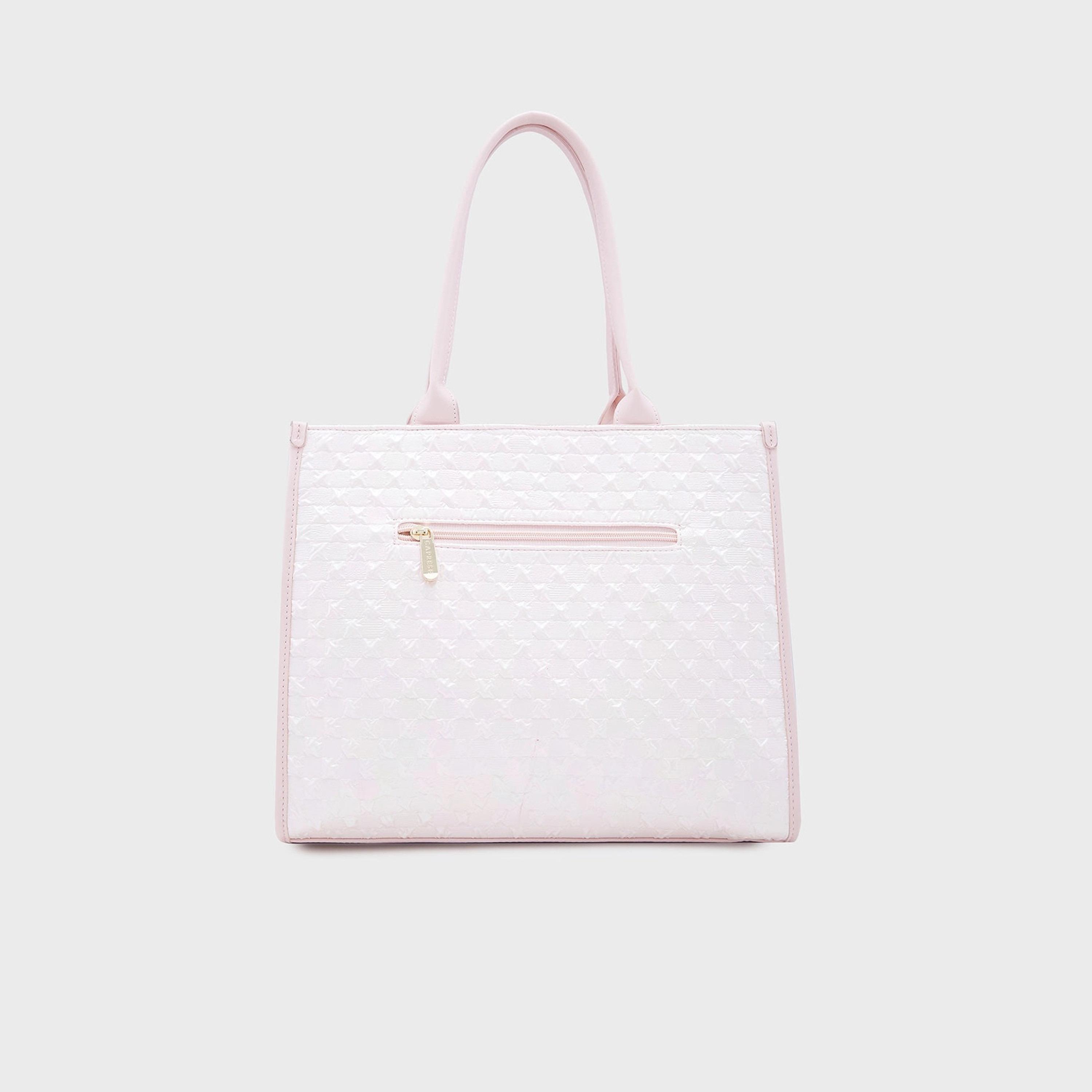 حقيبة كتف Caprese ذاتية التصميم بمقبض مزدوج مع إغلاق بسحاب | 43 × 12 × 29 سم-women-bagsandwallets-handbags-image-5