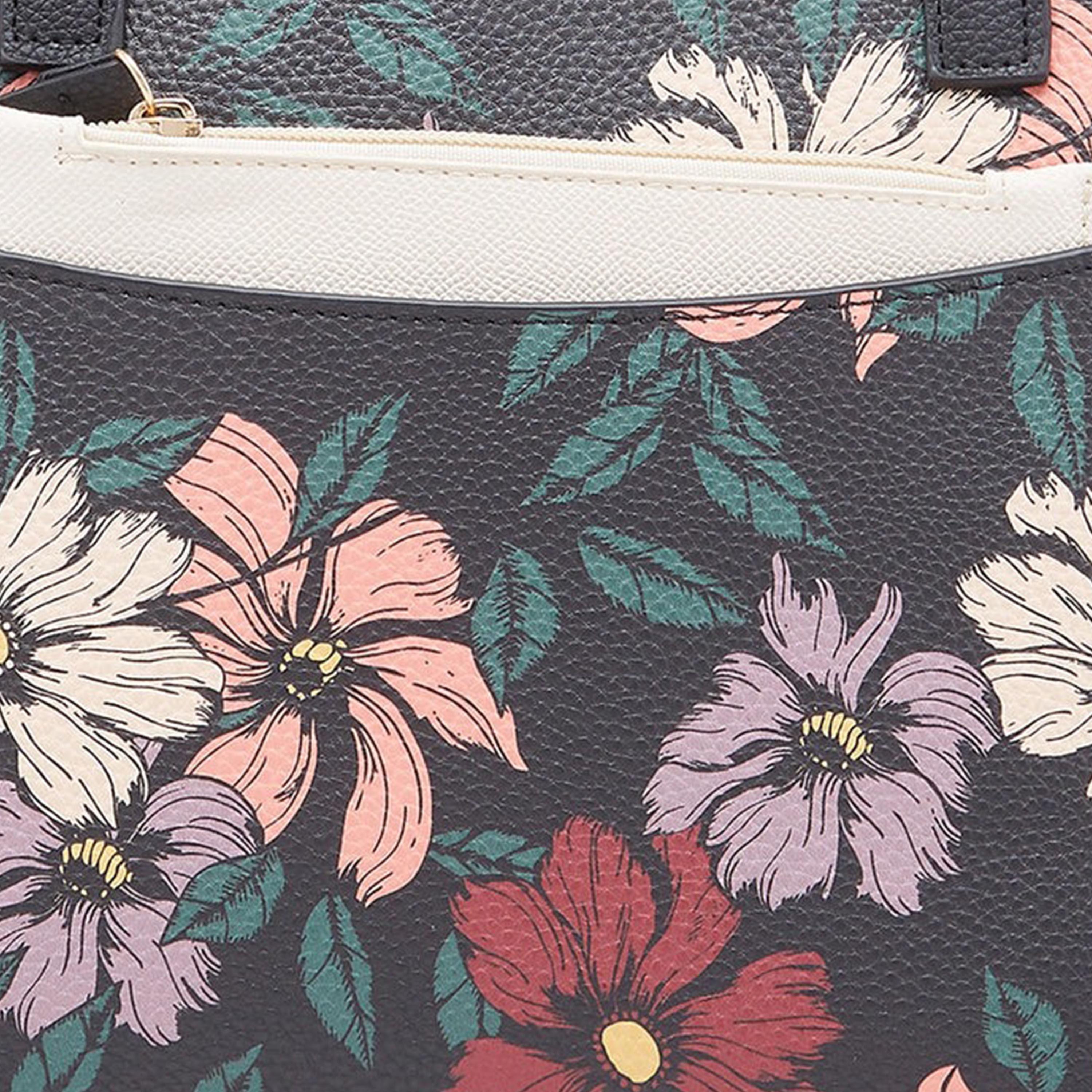 Caprese Printed Double-Handle Shoulder Bag with Zipper Closure | 36 x 31 x 13 cm-women-bagsandwallets-handbags-image-7