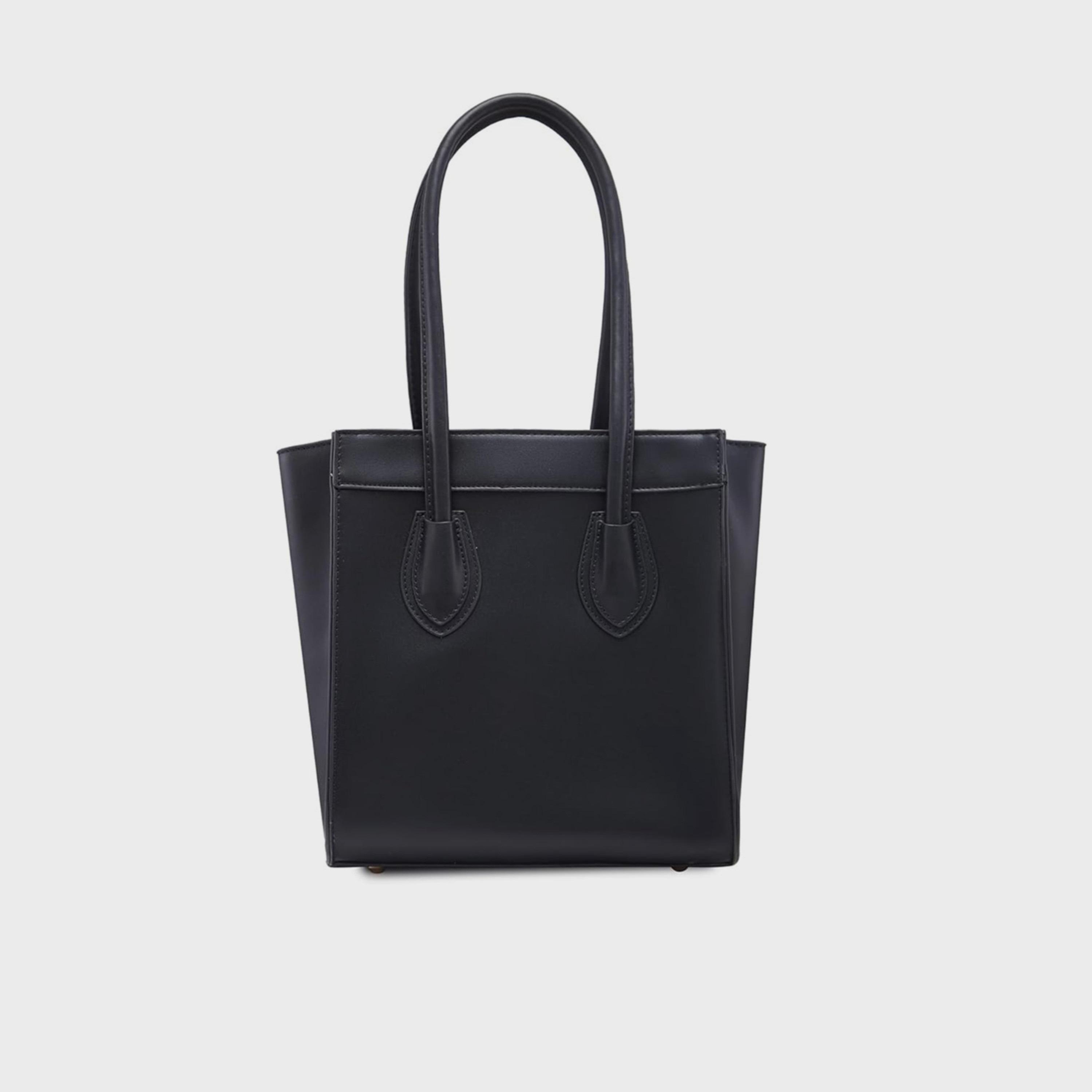 Caprese Textured Double-Handle Shoulder Bag with Zipper Closure | 37 x 22 x 15 cm-women-bagsandwallets-handbags-image-5