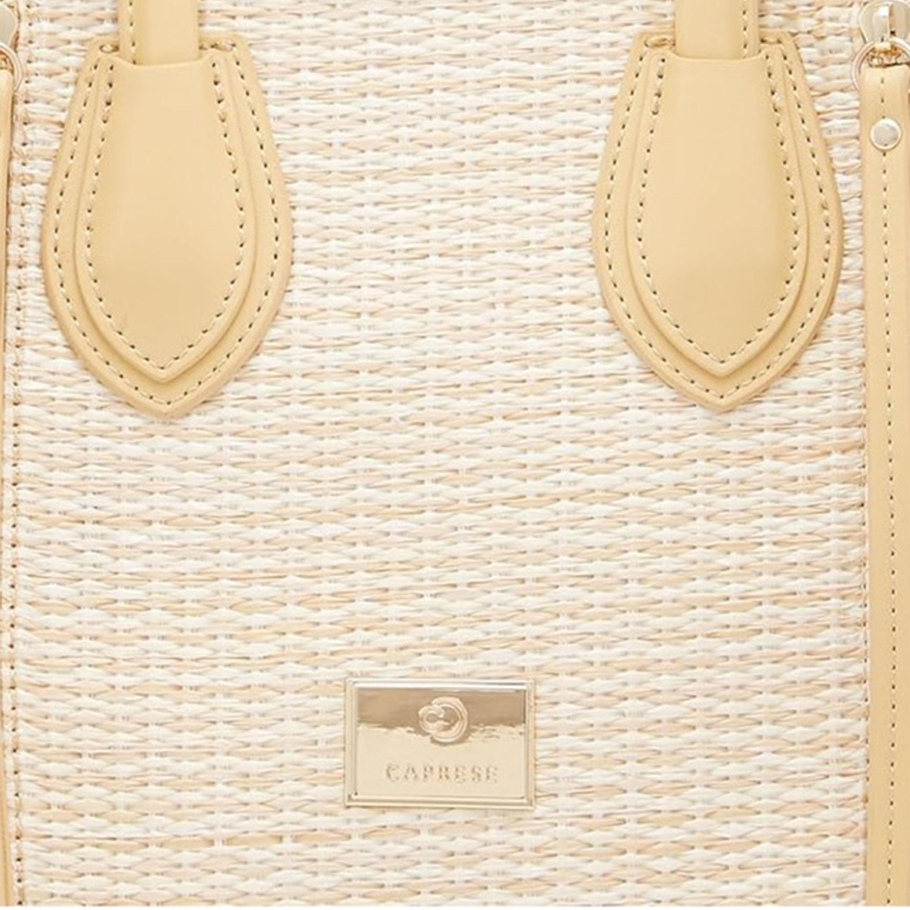 Caprese Textured Double-Handle Shoulder Bag with Zipper Closure | 37 x 22 x 15 cm-women-bagsandwallets-handbags-image-8