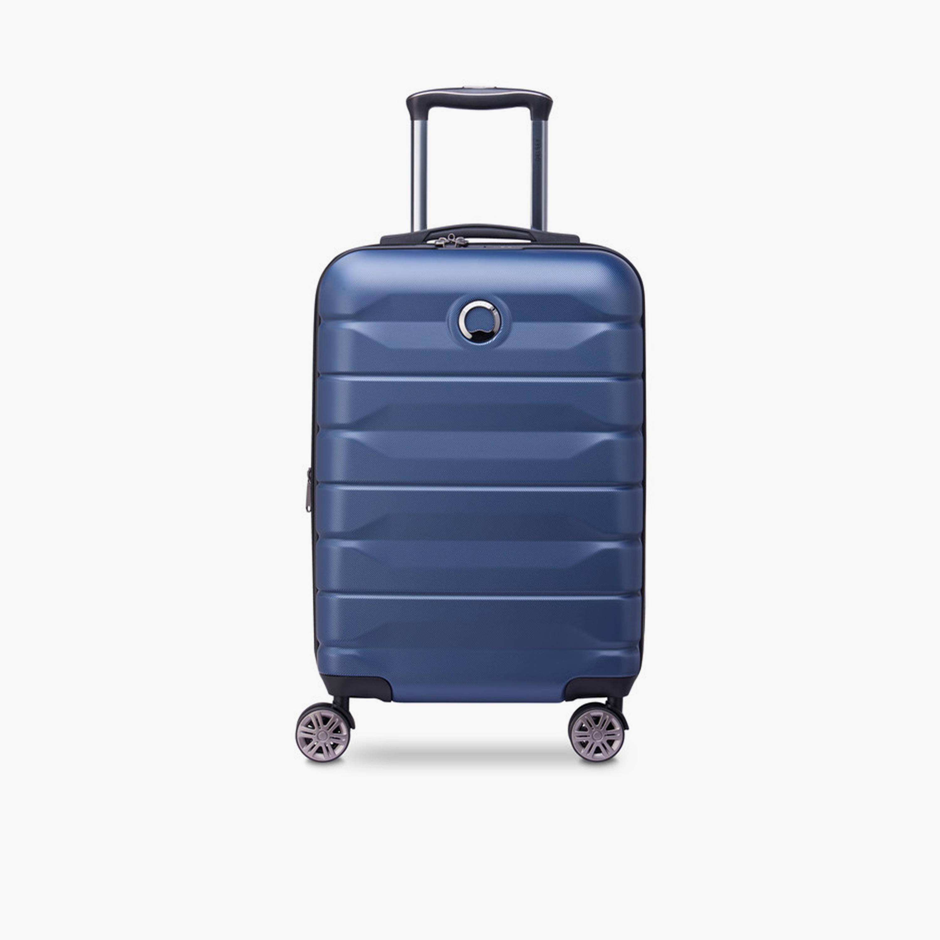 Delsey Paris Air Armour 55 CM Small Cabin Polycarbonate with ABS Hard Sided 4-Wheeler Spinner Trolley Bag with TSA Lock-travel-luggagesandbags-luggage-image-1