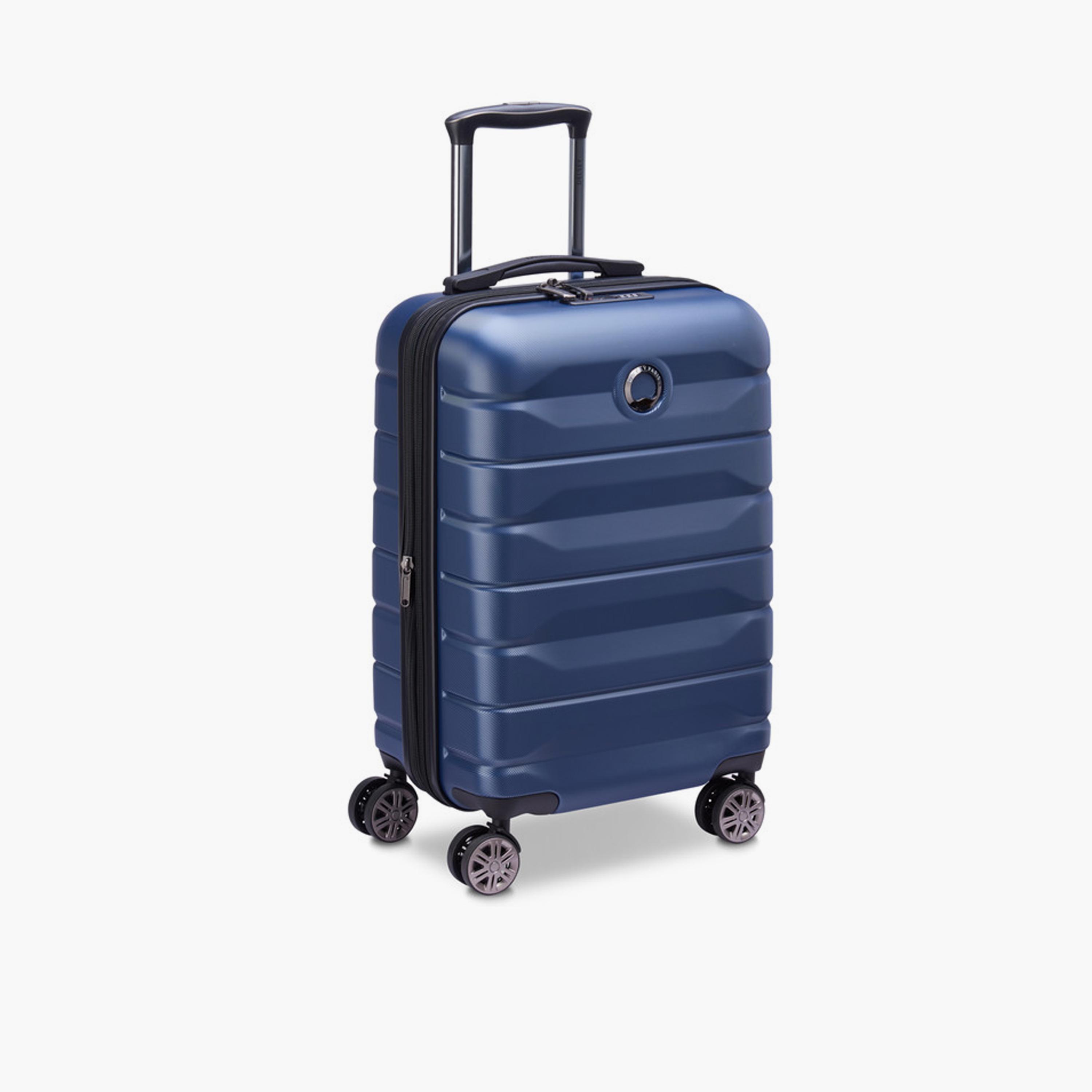 Delsey Paris Air Armour 55 CM Small Cabin Polycarbonate with ABS Hard Sided 4-Wheeler Spinner Trolley Bag with TSA Lock-travel-luggagesandbags-luggage-image-5