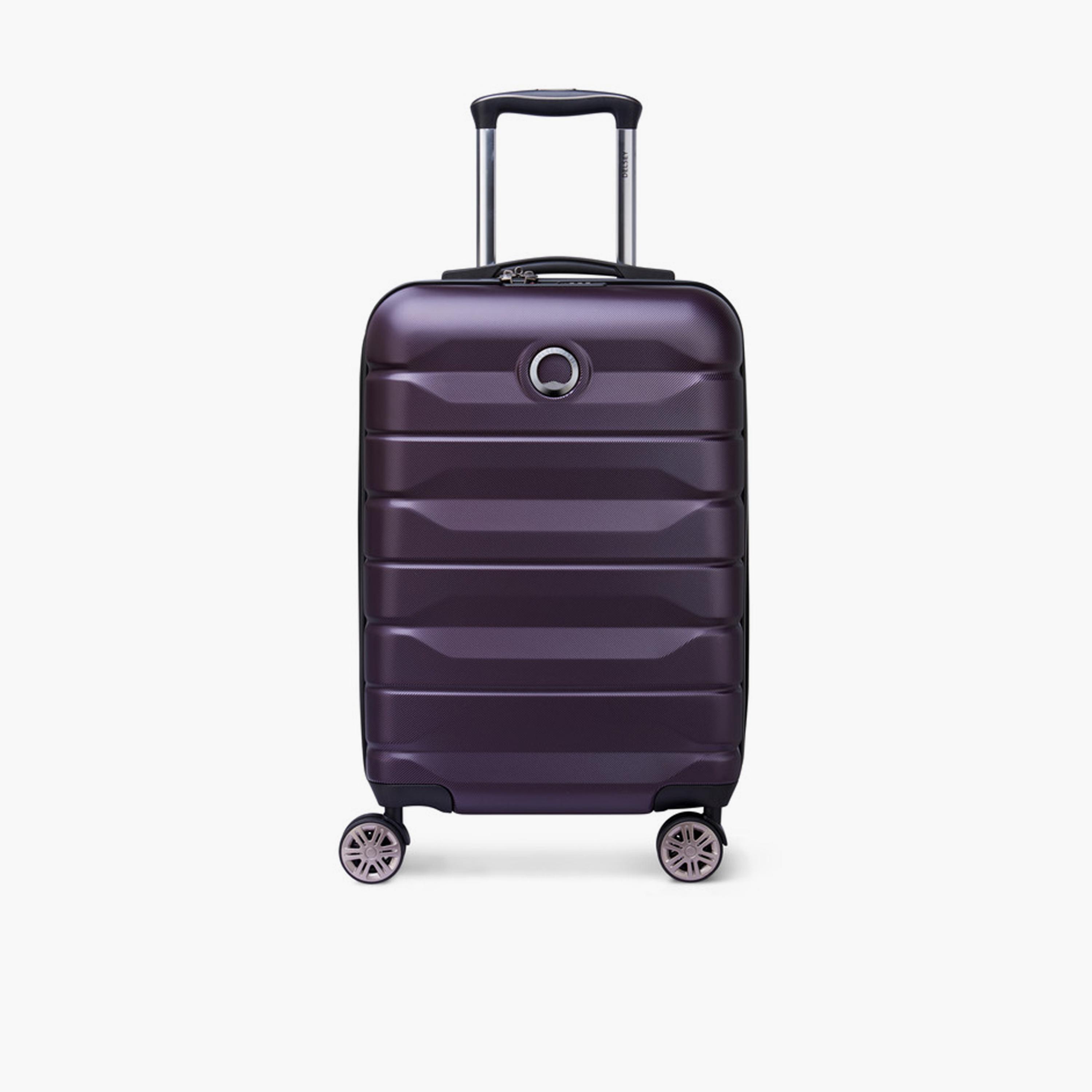Delsey Paris Air Armour 55 CM Small Cabin Polycarbonate with ABS Hard Sided 4-Wheeler Spinner Trolley Bag with TSA Lock-travel-luggagesandbags-luggage-image-1