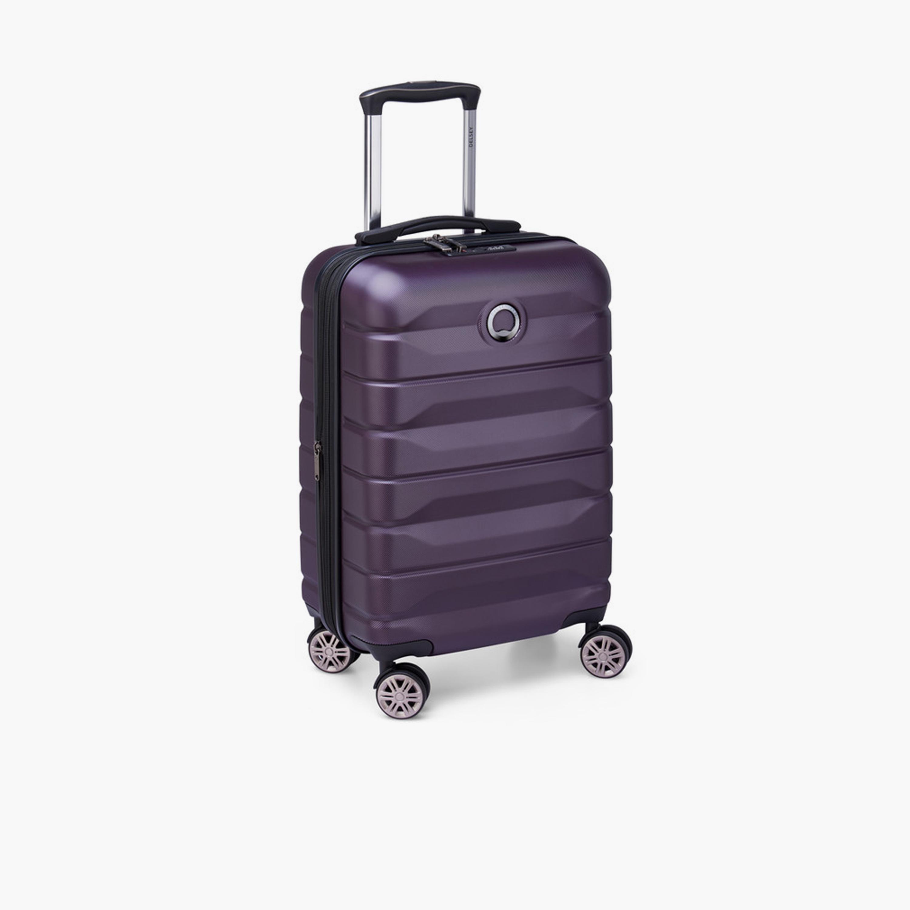 Delsey Paris Air Armour 68 CM Medium Checkin Polycarbonate with ABS Hard Sided 4-Wheeler Spinner Trolley Bag with TSA Lock-travel-luggagesandbags-luggage-image-1