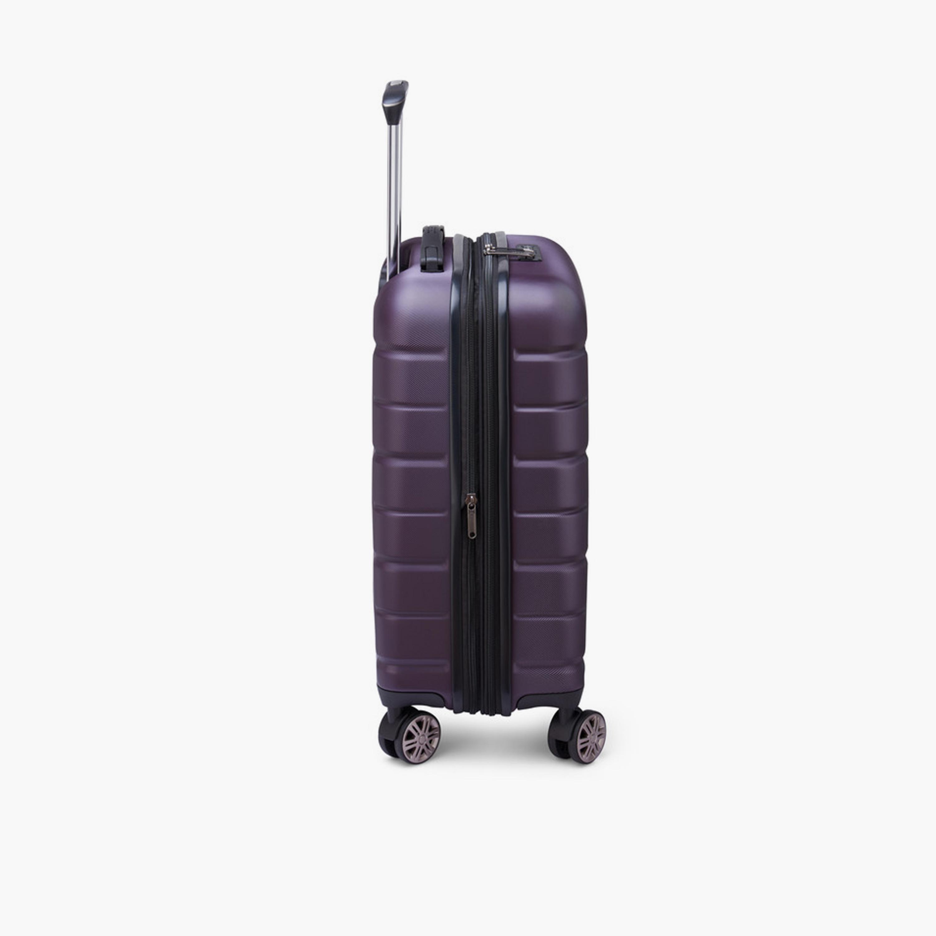 Delsey Paris Air Armour 68 CM Medium Checkin Polycarbonate with ABS Hard Sided 4-Wheeler Spinner Trolley Bag with TSA Lock-travel-luggagesandbags-luggage-image-5