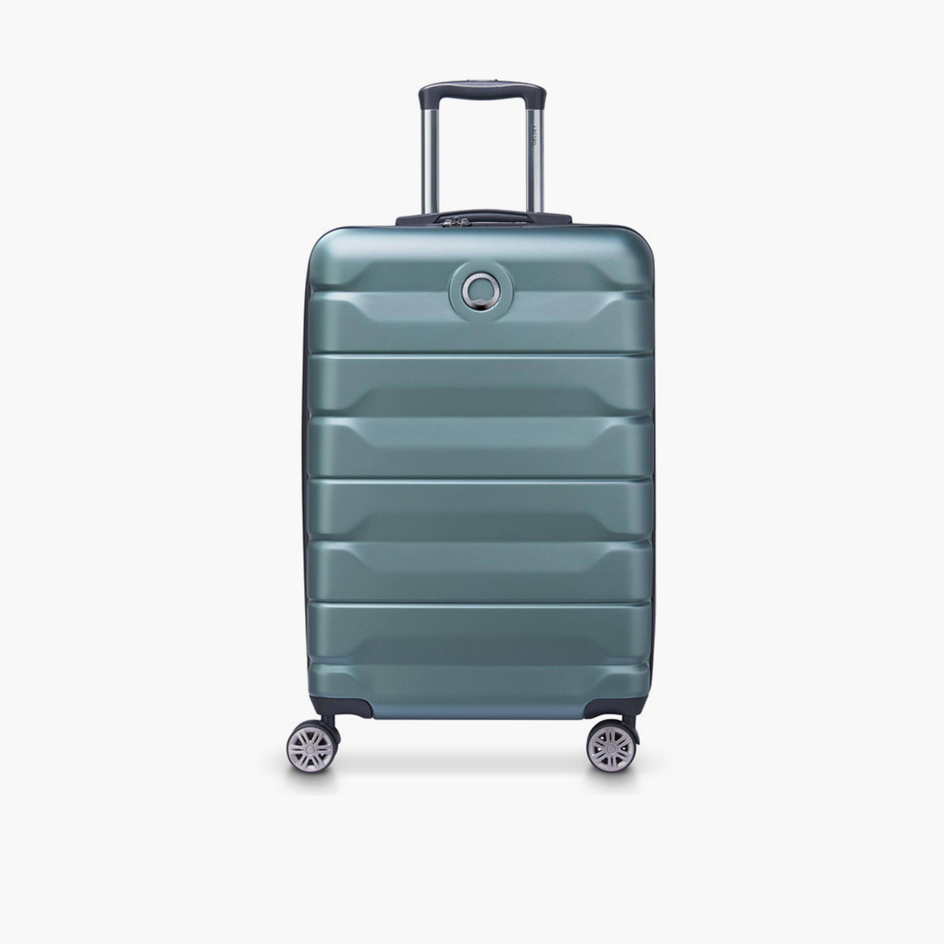 Delsey Paris Air Armour 68 CM Medium Checkin Polycarbonate with ABS Hard Sided 4-Wheeler Spinner Trolley Bag with TSA Lock-travel-luggagesandbags-luggage-image-1