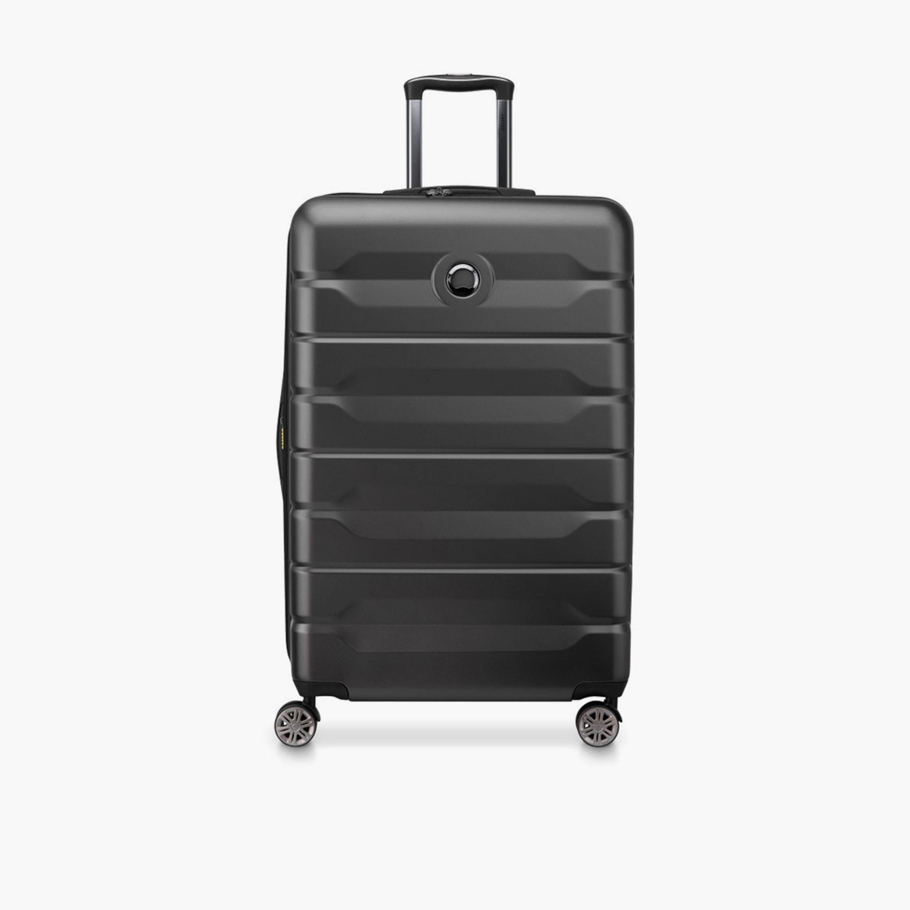 Delsey Paris Air Armour 78.5 CM Large Checkin Polycarbonate with ABS Hard Sided 4-Wheeler Spinner Trolley Bag with TSA Lock-travel-luggagesandbags-luggage-image-1