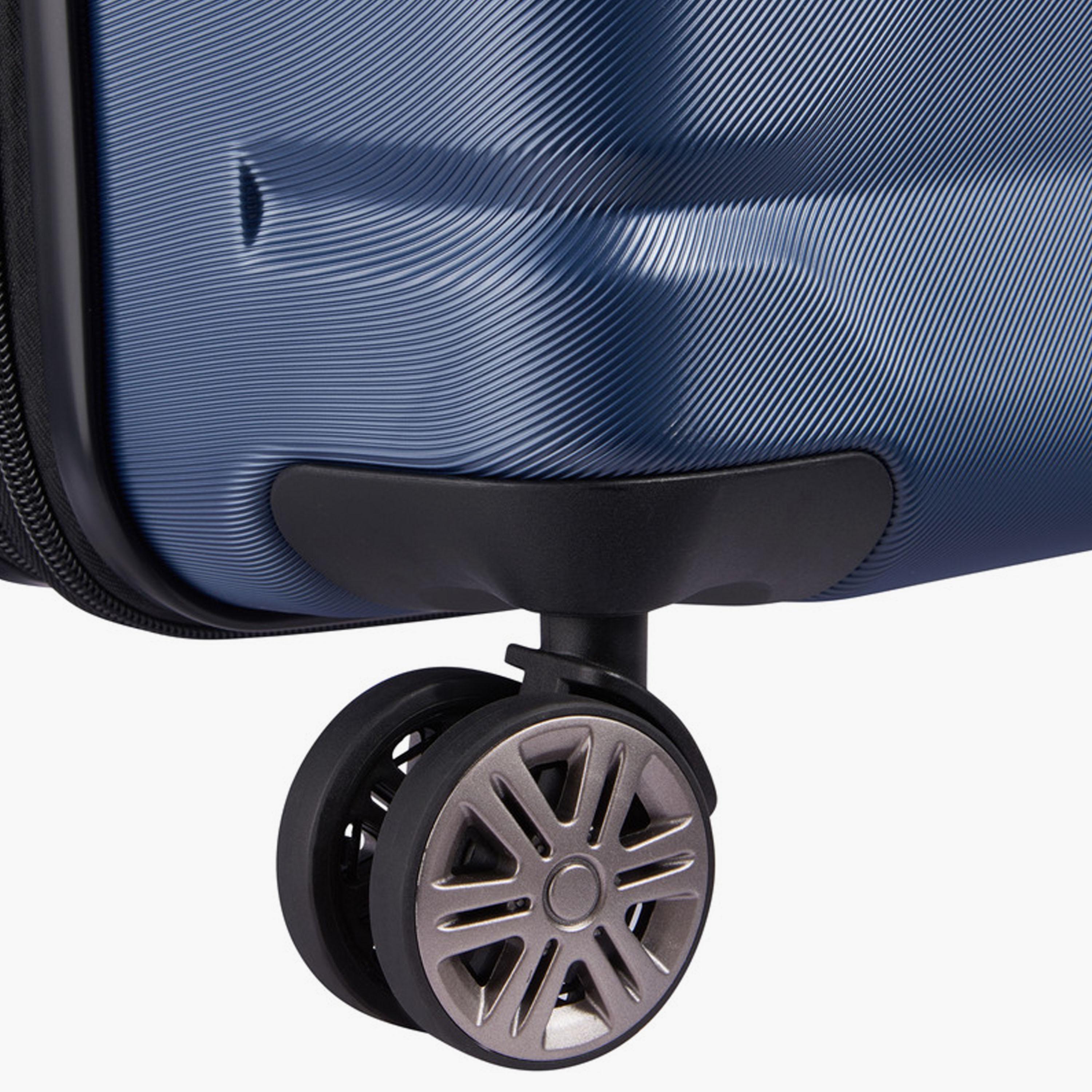 Delsey Paris Air Armour 78.5 CM Large Checkin Polycarbonate with ABS Hard Sided 4-Wheeler Spinner Trolley Bag with TSA Lock-travel-luggagesandbags-luggage-image-5