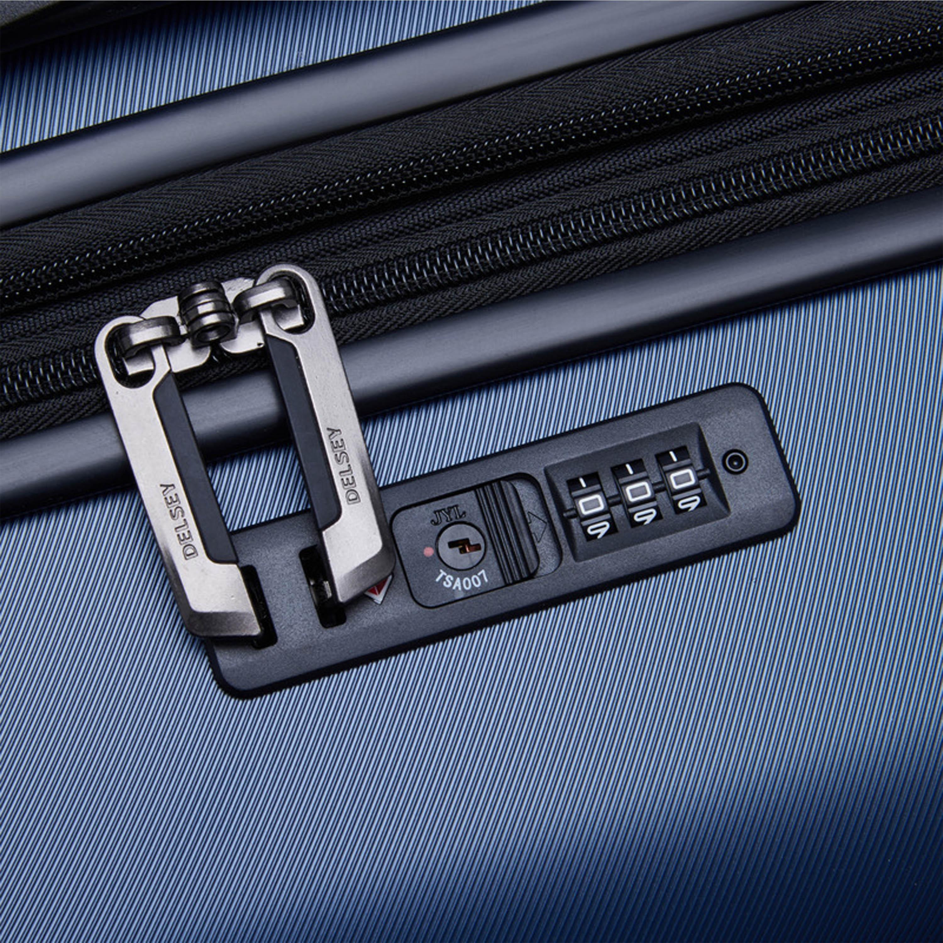 Delsey Paris Air Armour Set of 3 Polycarbonate with ABS Hard Sided 4-Wheeler Spinner Trolley Bag with TSA Lock-travel-luggagesandbags-luggage-image-5