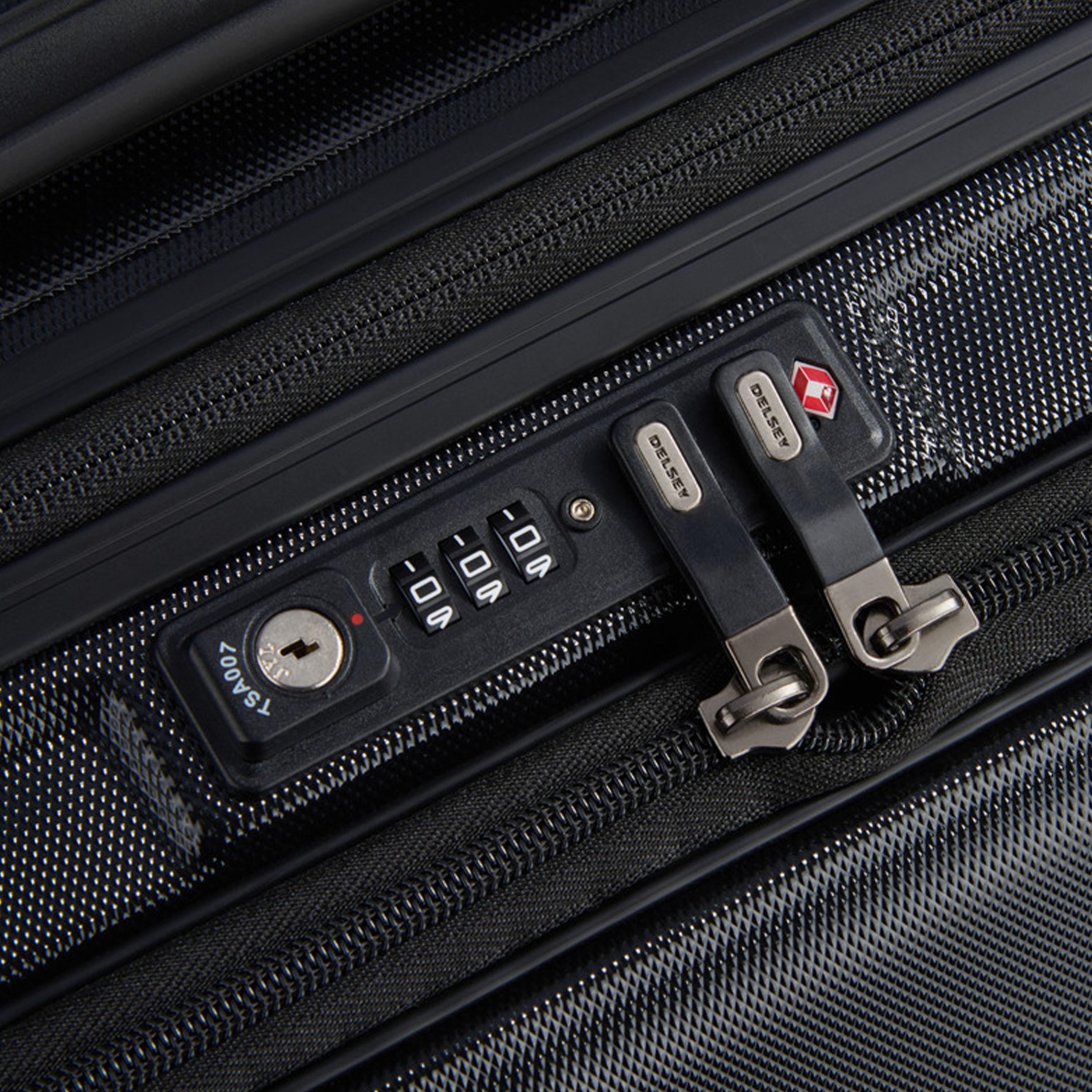 Delsey Paris Cruise 2.0 Set of 3 Polycarbonate with ABS Hard Sided 4-Wheeler Spinner Trolley Bag with TSA Lock-travel-luggagesandbags-luggage-image-5