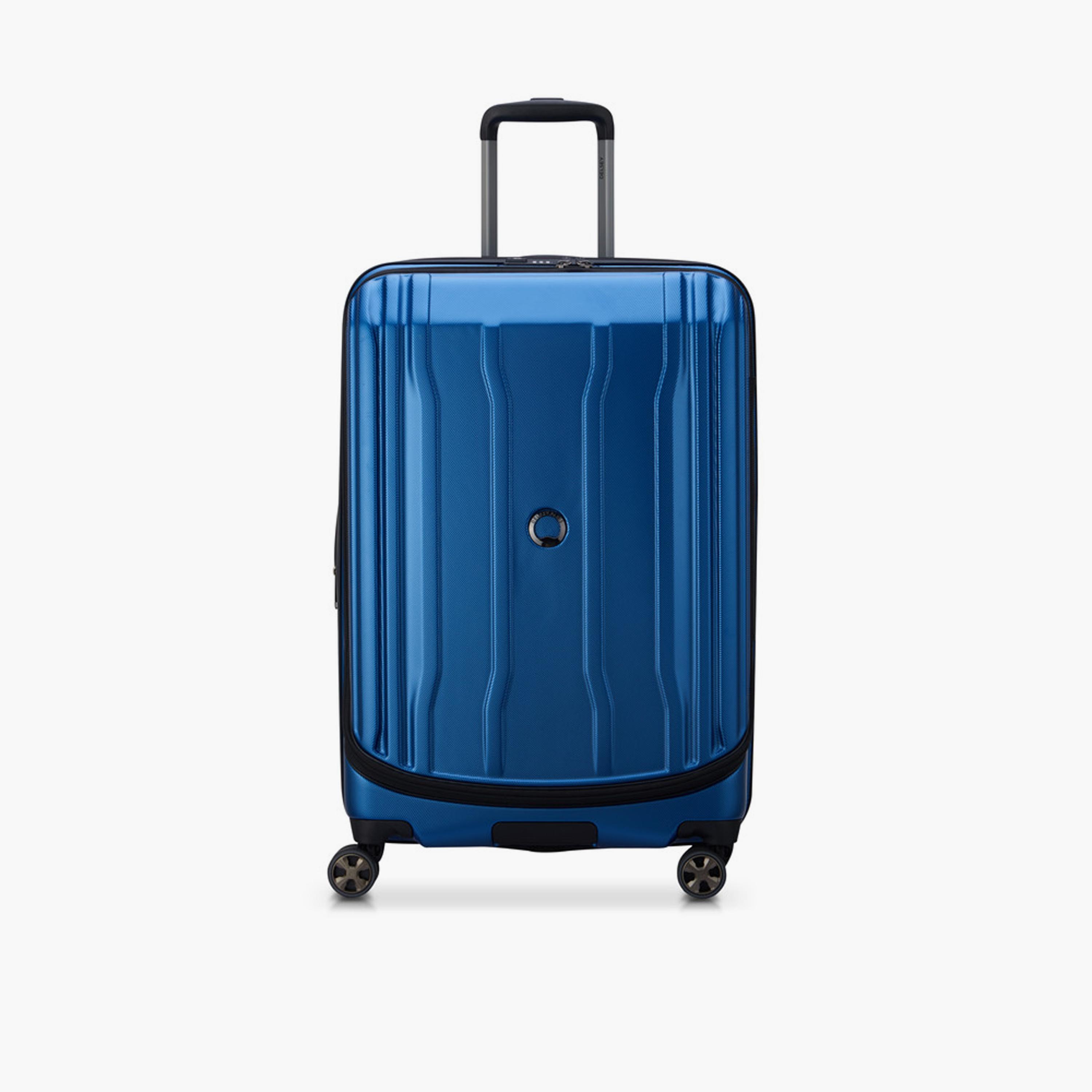 Delsey Paris Cruise 2.0 70 CM Medium Checkin Polycarbonate with ABS Hard Sided 4-Wheeler Spinner Trolley Bag with TSA Lock-travel-luggagesandbags-luggage-image-1