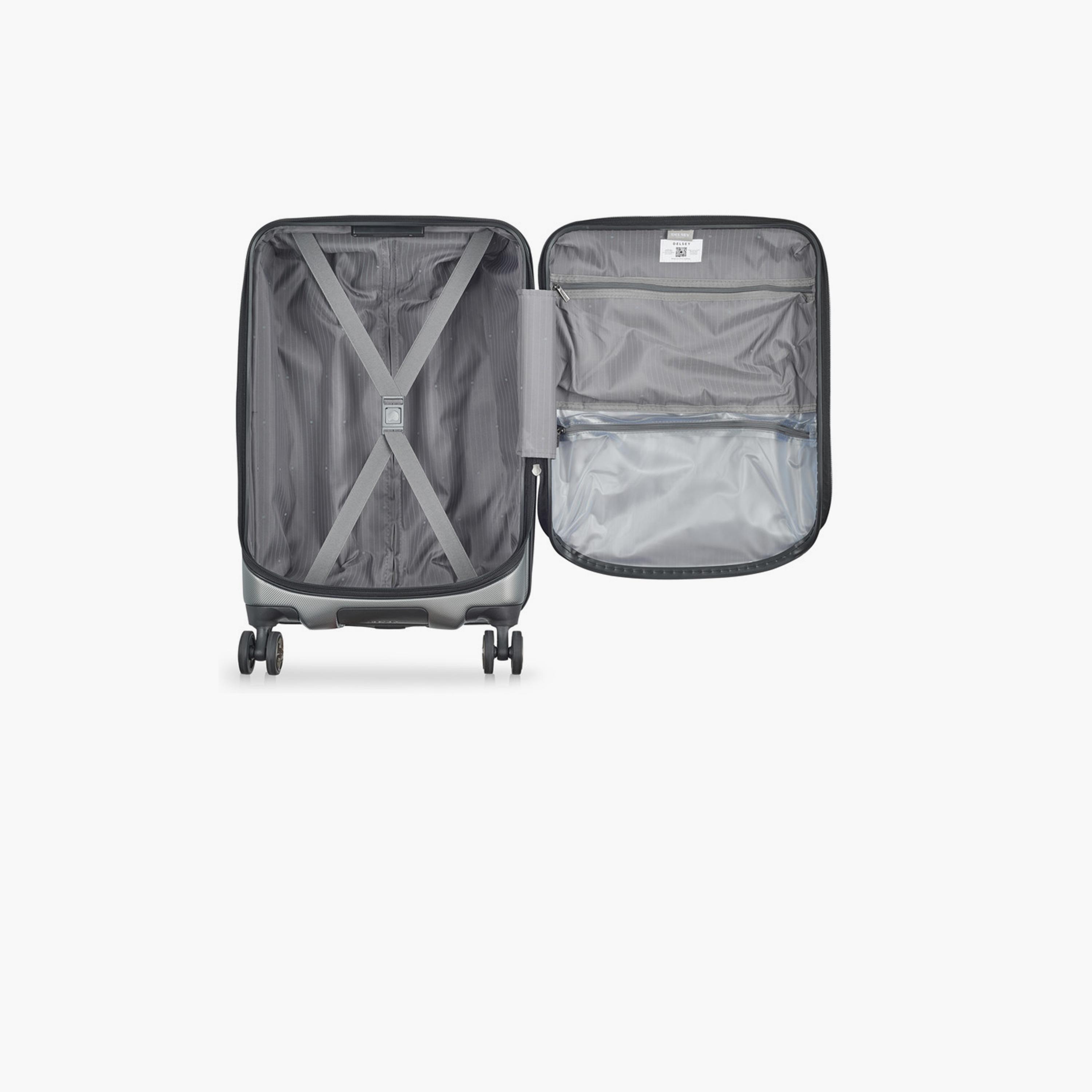 Delsey Paris Cruise 2.0 58 CM Small Cabin Polycarbonate with ABS Hard Sided 4-Wheeler Spinner Trolley Bag with TSA Lock-travel-luggagesandbags-luggage-image-6