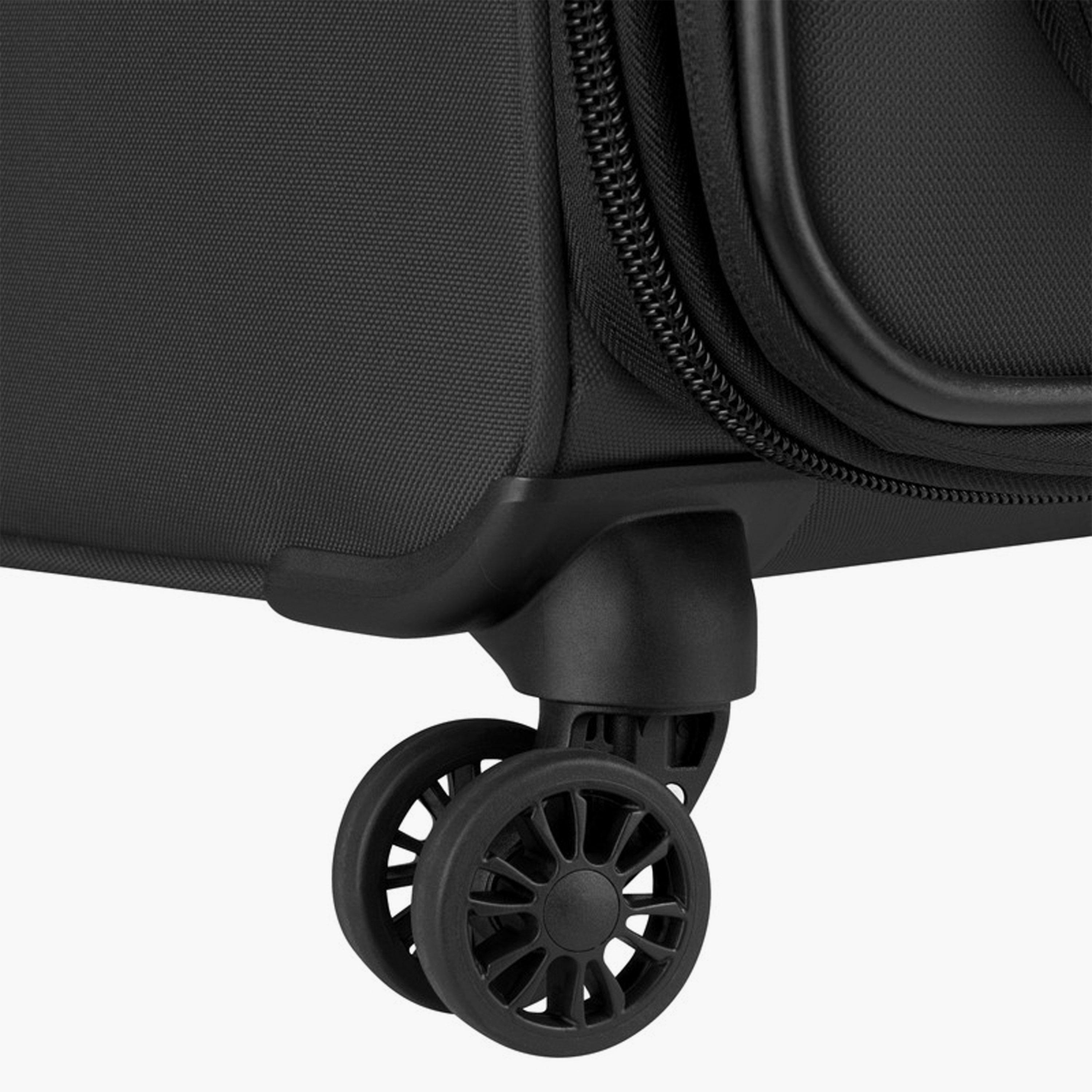 Delsey Paris Pin Up 6 Set of 3 Polyester Soft Sided 4-Wheeler Spinner Trolley Bag with TSA Lock-travel-luggagesandbags-luggage-image-7