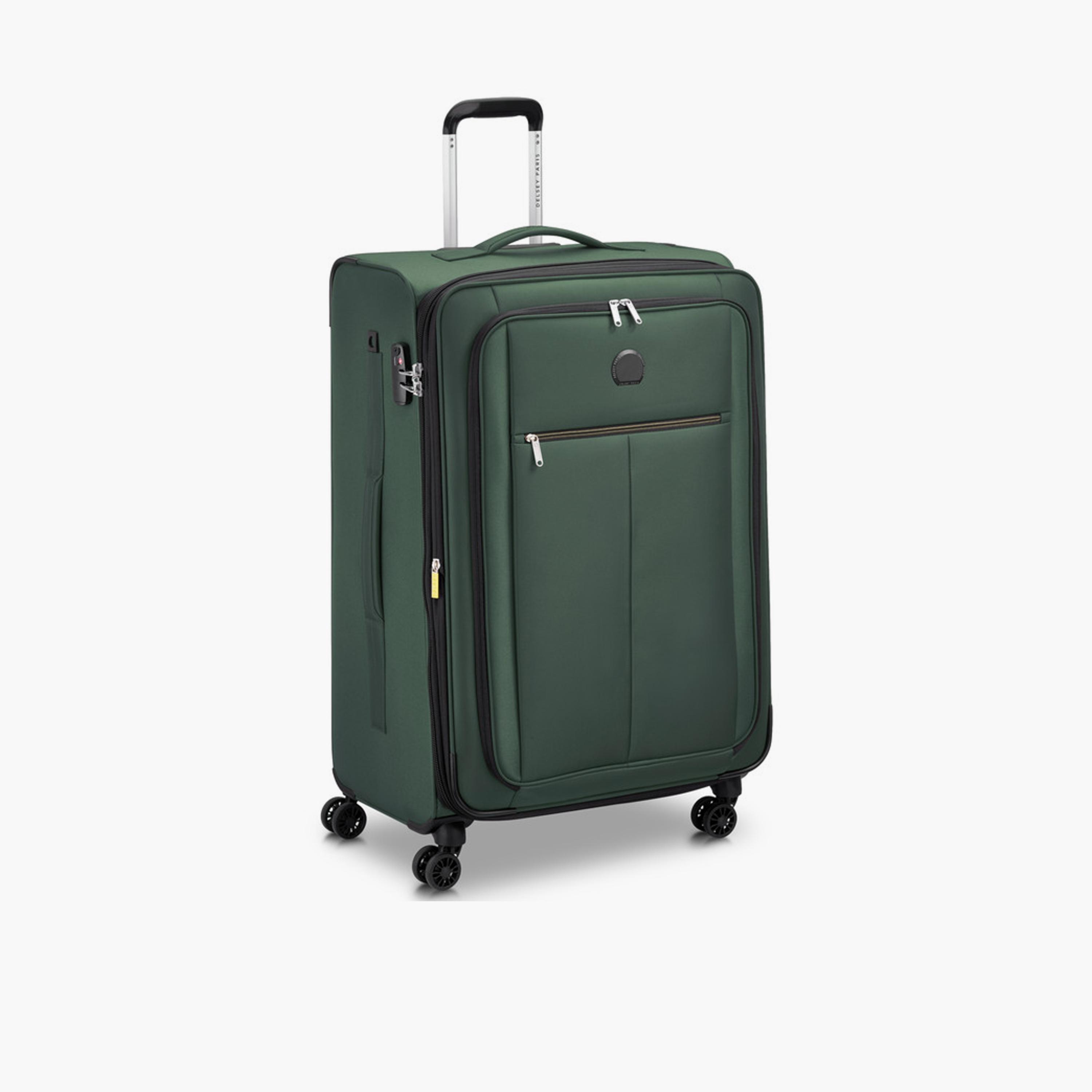 Delsey Paris Pin Up 6 Set of 3 Polyester Soft Sided 4-Wheeler Spinner Trolley Bag with TSA Lock-travel-luggagesandbags-luggage-image-4