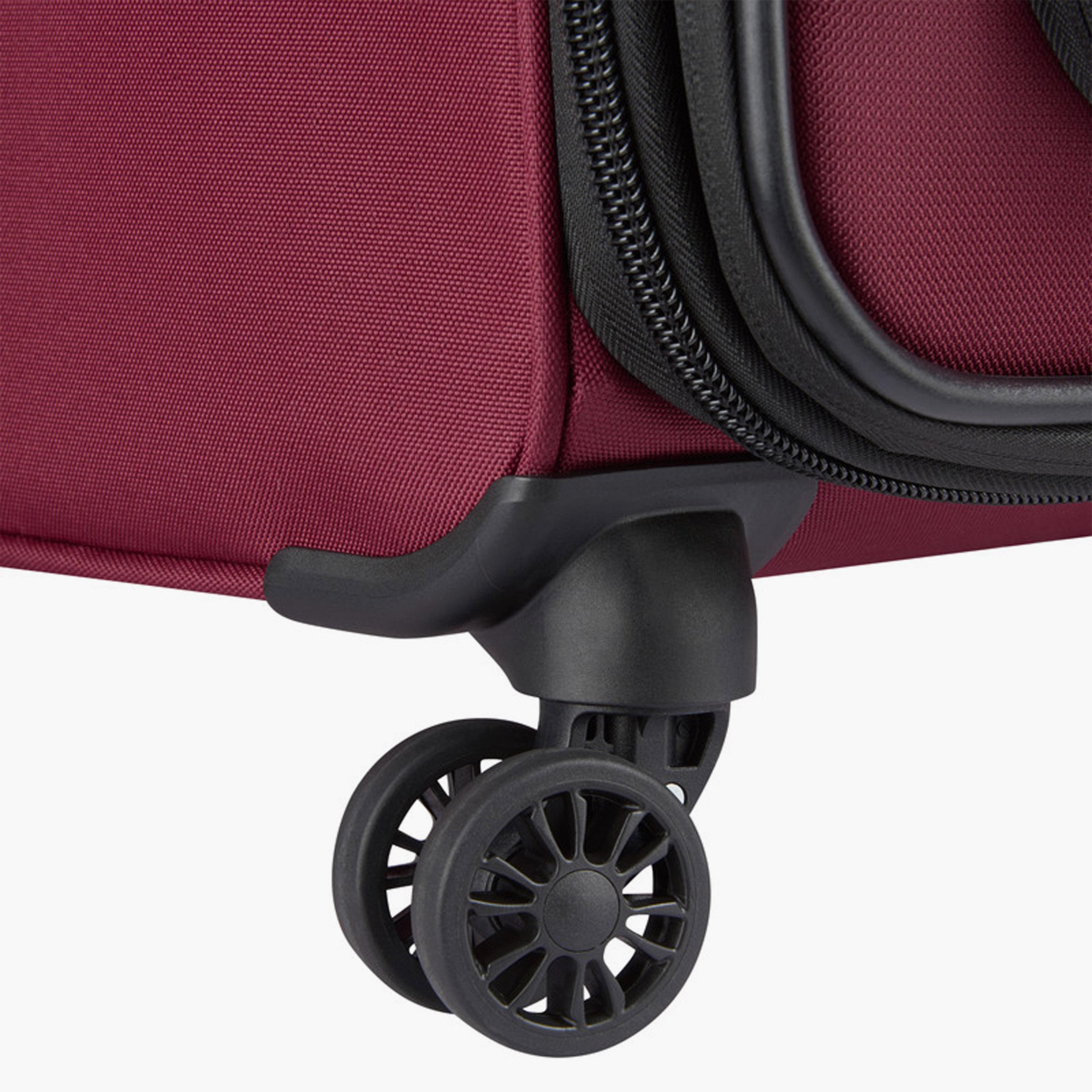 Delsey Paris Pin Up 6 79 CM Large Checkin Polyester Soft Sided 4-Wheeler Spinner Trolley Bag with TSA Lock-travel-luggagesandbags-luggage-image-8