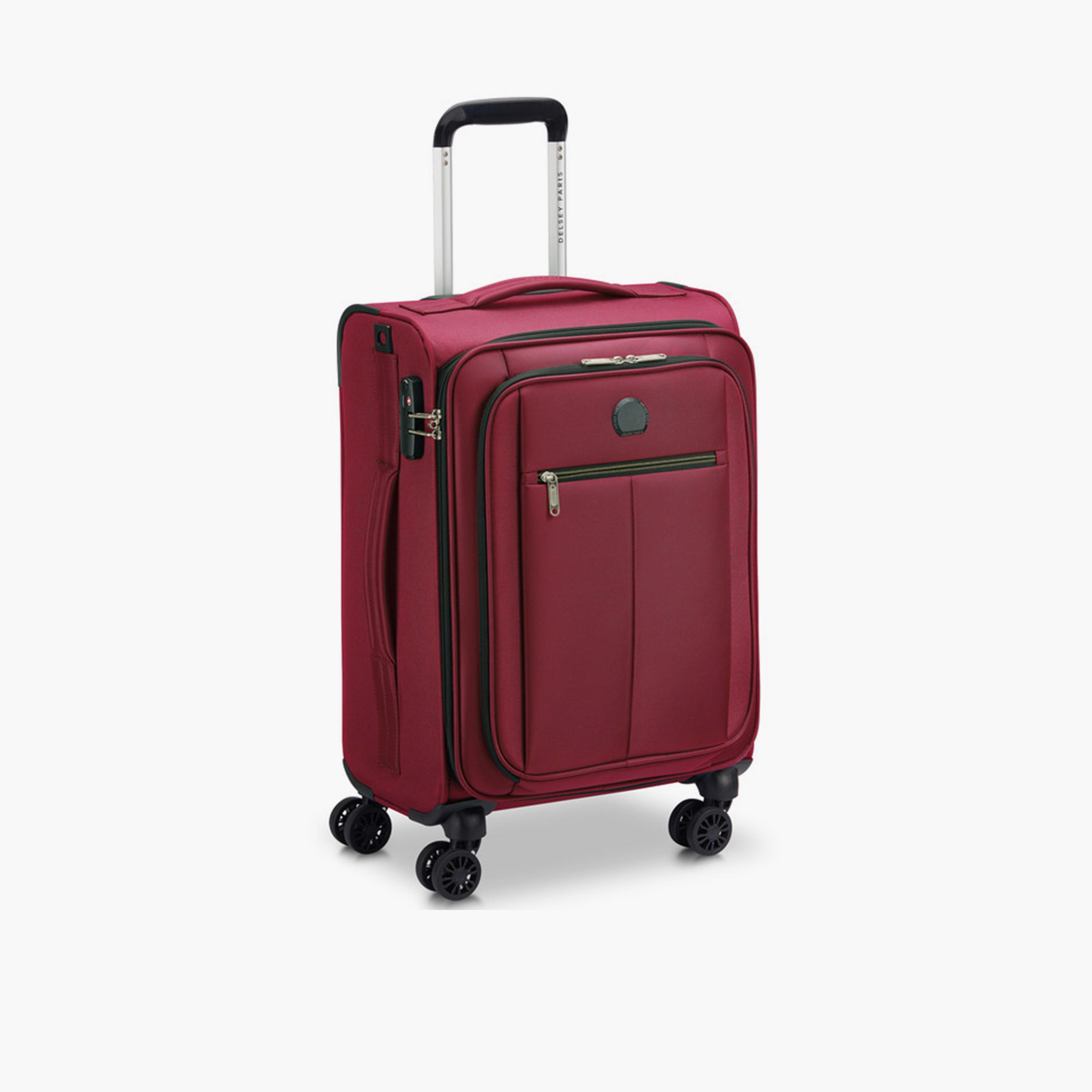 Delsey Paris Pin Up 6 69 CM Medium Checkin Polyester Soft Sided 4-Wheeler Spinner Trolley Bag with TSA Lock-travel-luggagesandbags-luggage-image-5
