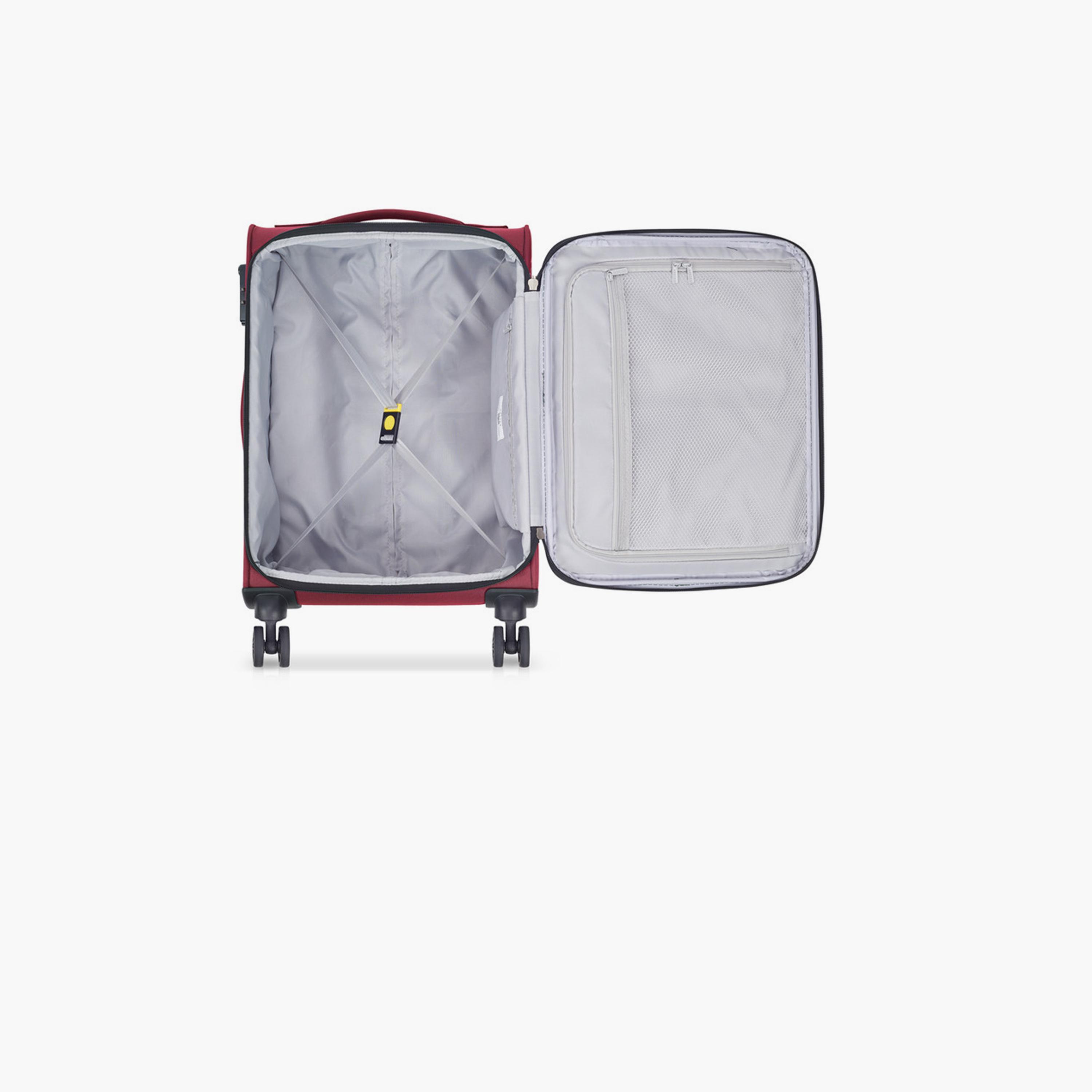 Delsey Paris Pin Up 6 69 CM Medium Checkin Polyester Soft Sided 4-Wheeler Spinner Trolley Bag with TSA Lock-travel-luggagesandbags-luggage-image-7