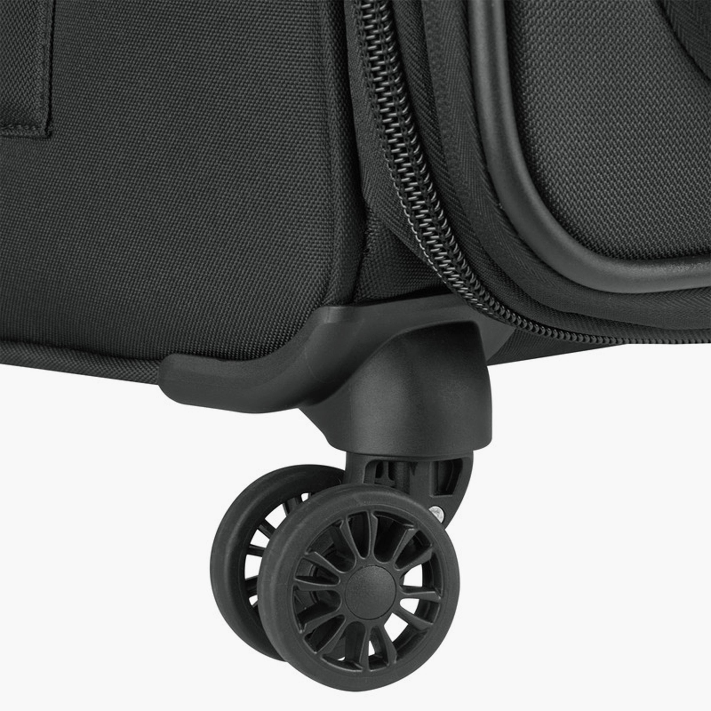 Delsey Paris Pin Up 6 56 CM Small Cabin Polyester Soft Sided 4-Wheeler Spinner Trolley Bag with TSA Lock-travel-luggagesandbags-luggage-image-8