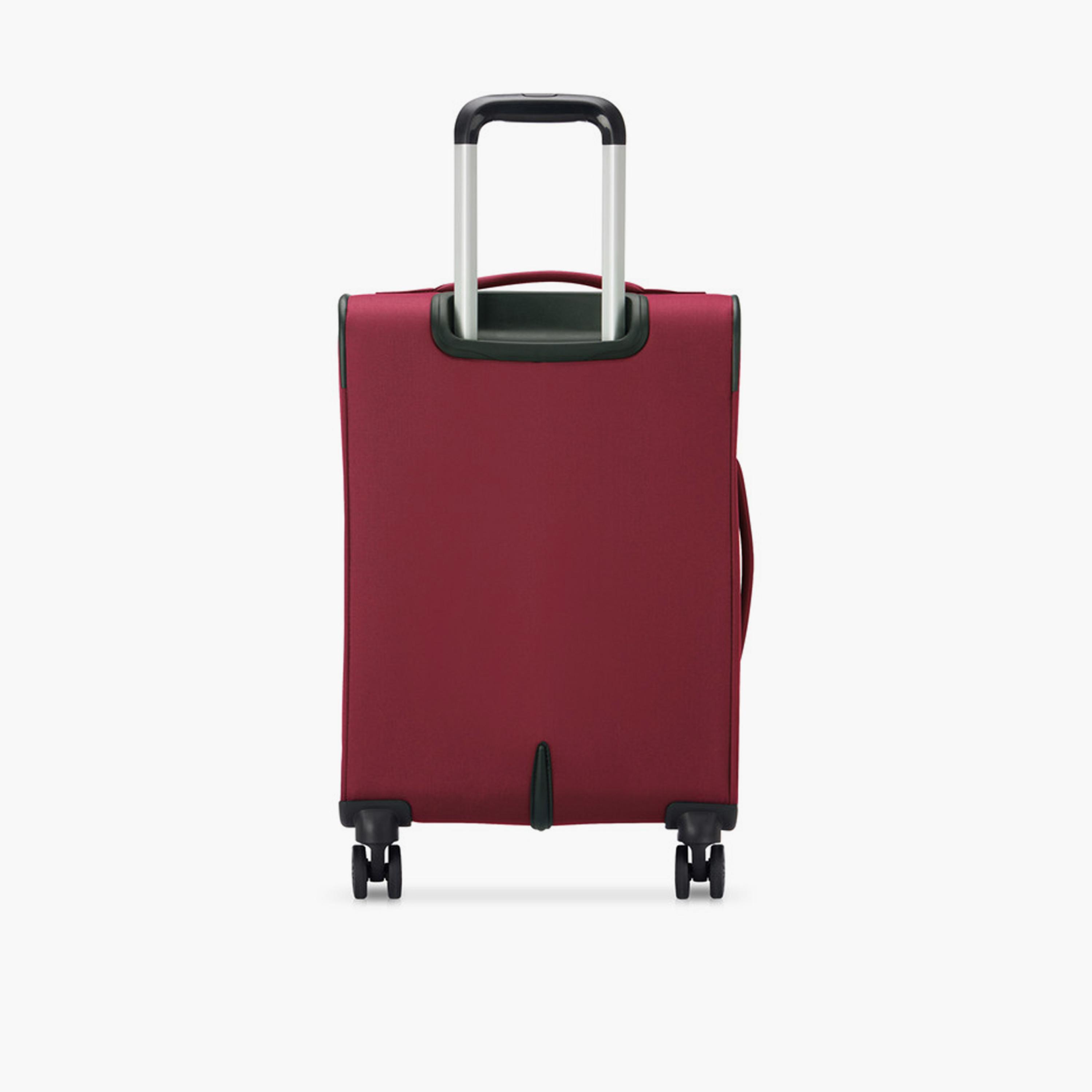 Delsey Paris Pin Up 6 56 CM Small Cabin Polyester Soft Sided 4-Wheeler Spinner Trolley Bag with TSA Lock-travel-luggagesandbags-luggage-image-6