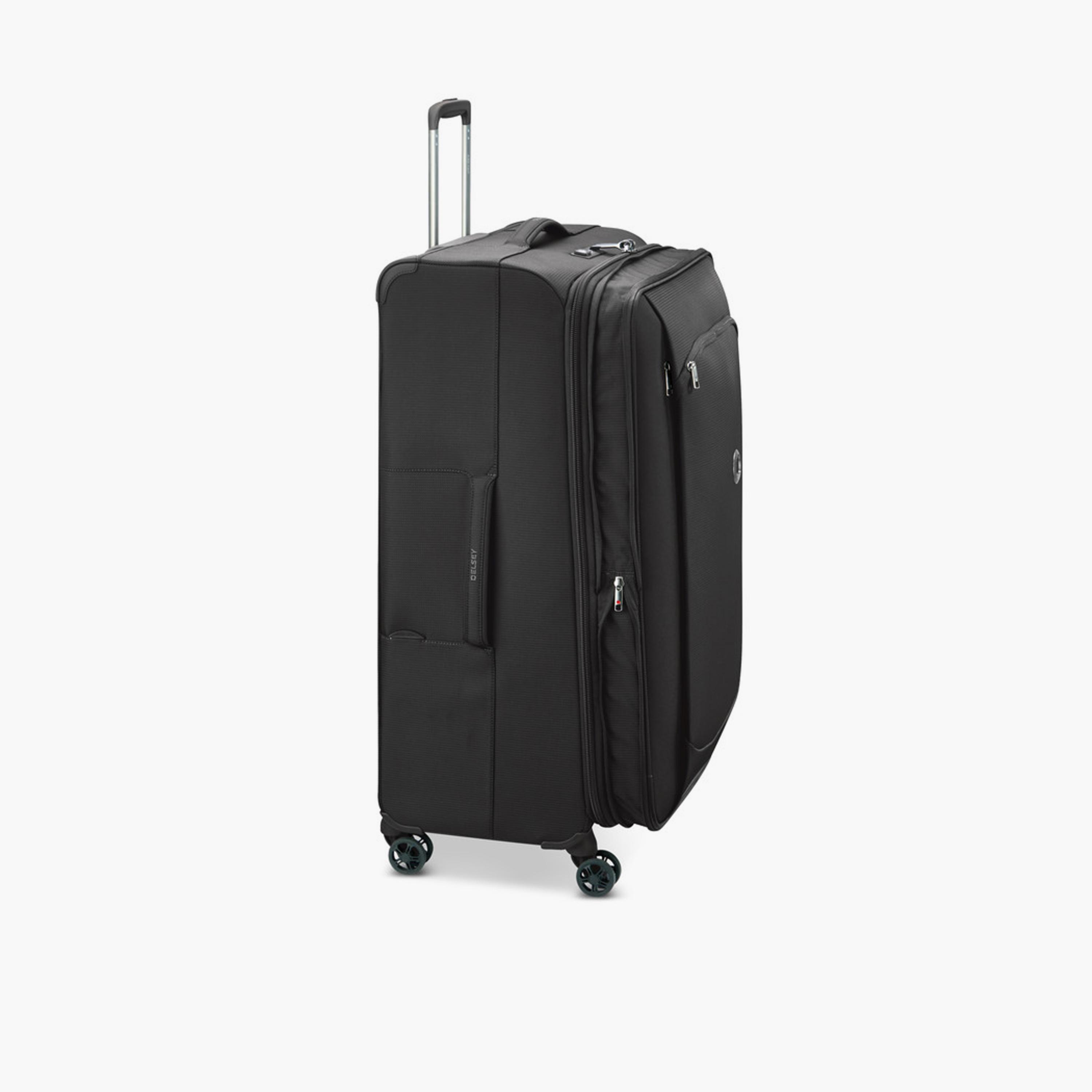 Delsey Paris Monmartre Air 2.0 Set of 3 Polyester Soft Sided 4-Wheeler Spinner Trolley Bag with TSA Lock-travel-luggagesandbags-luggage-image-4