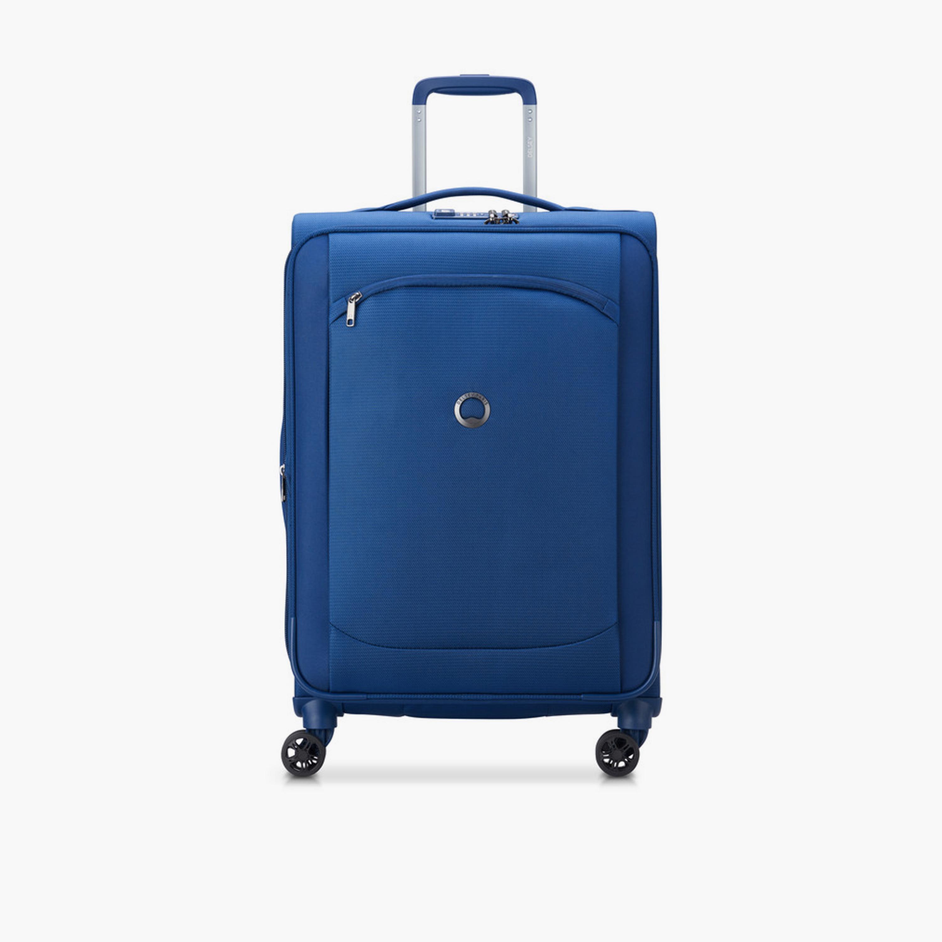 Delsey Paris Monmartre Air 2.0 83 CM Large Checkin Polyester Soft Sided 4-Wheeler Spinner Trolley Bag with TSA Lock-travel-luggagesandbags-luggage-image-1