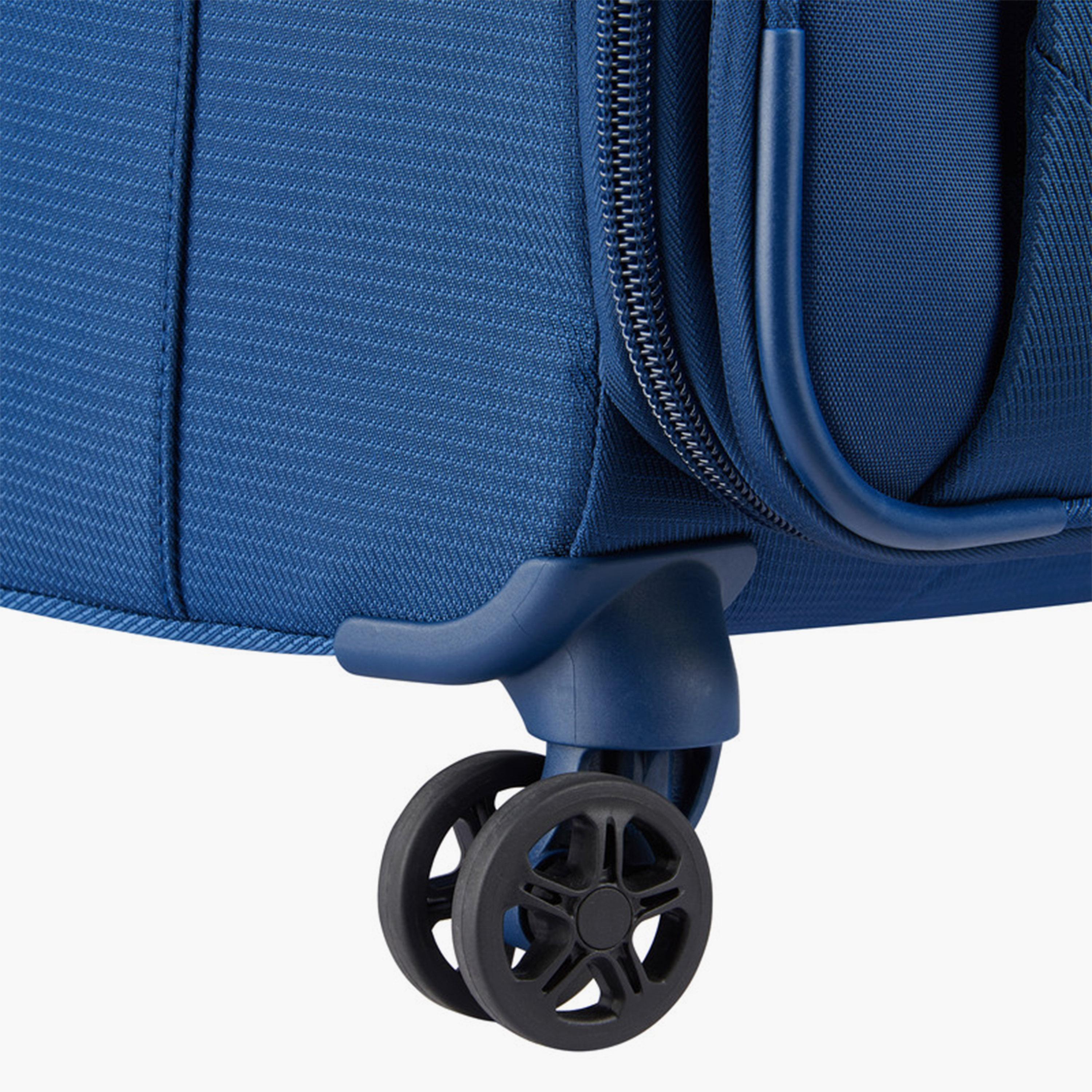 Delsey Paris Monmartre Air 2.0 83 CM Large Checkin Polyester Soft Sided 4-Wheeler Spinner Trolley Bag with TSA Lock-travel-luggagesandbags-luggage-image-8
