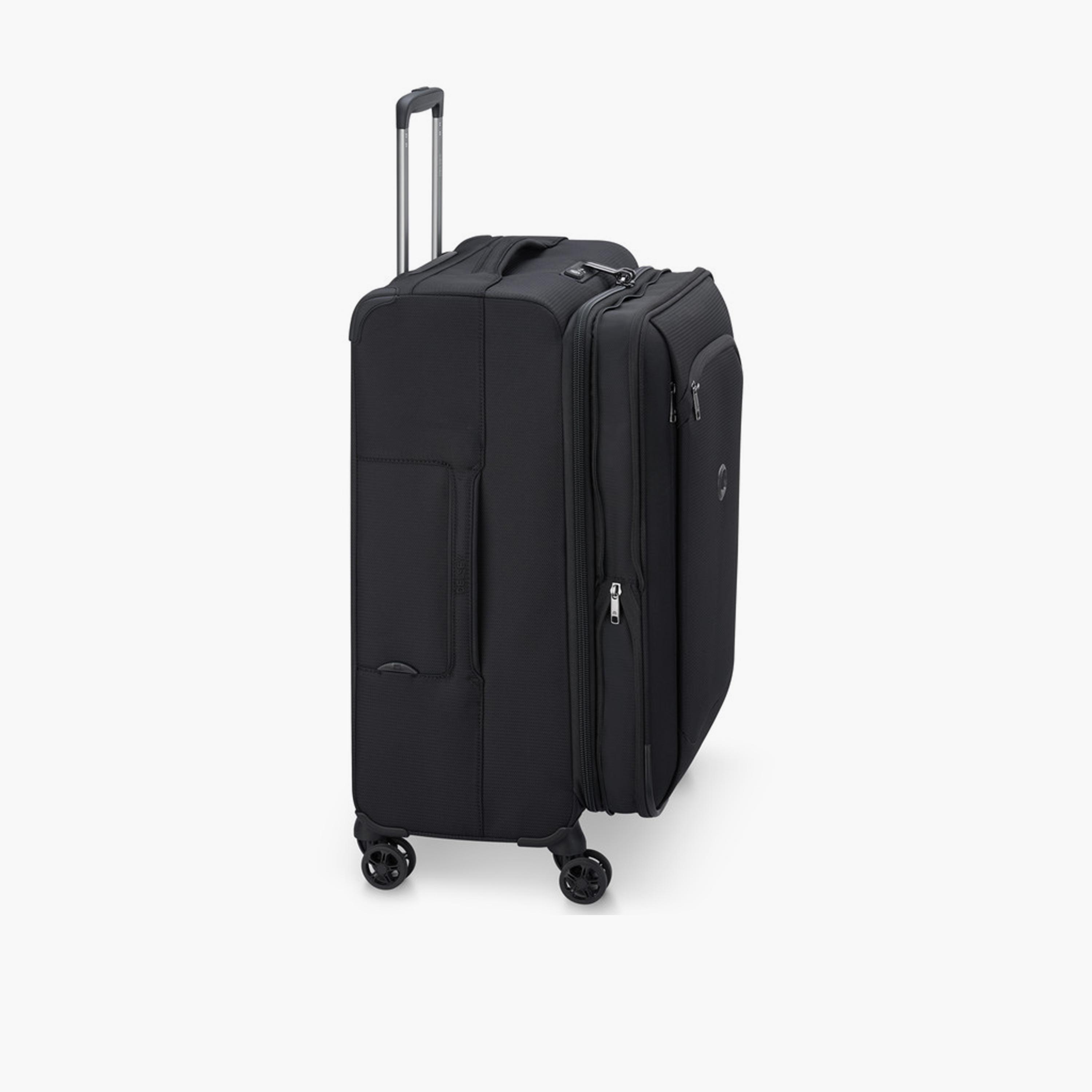 Delsey Paris Monmartre Air 2.0 68 CM Medium Checkin Polyester Soft Sided 4-Wheeler Spinner Trolley Bag with TSA Lock-travel-luggagesandbags-luggage-image-6