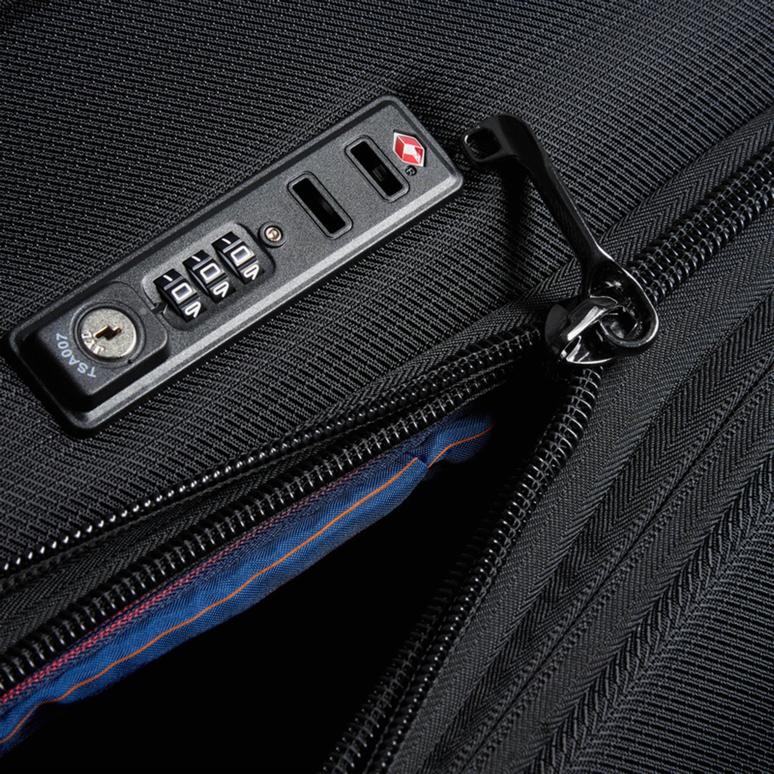 Delsey Paris Monmartre Air 2.0 68 CM Medium Checkin Polyester Soft Sided 4-Wheeler Spinner Trolley Bag with TSA Lock-travel-luggagesandbags-luggage-image-7