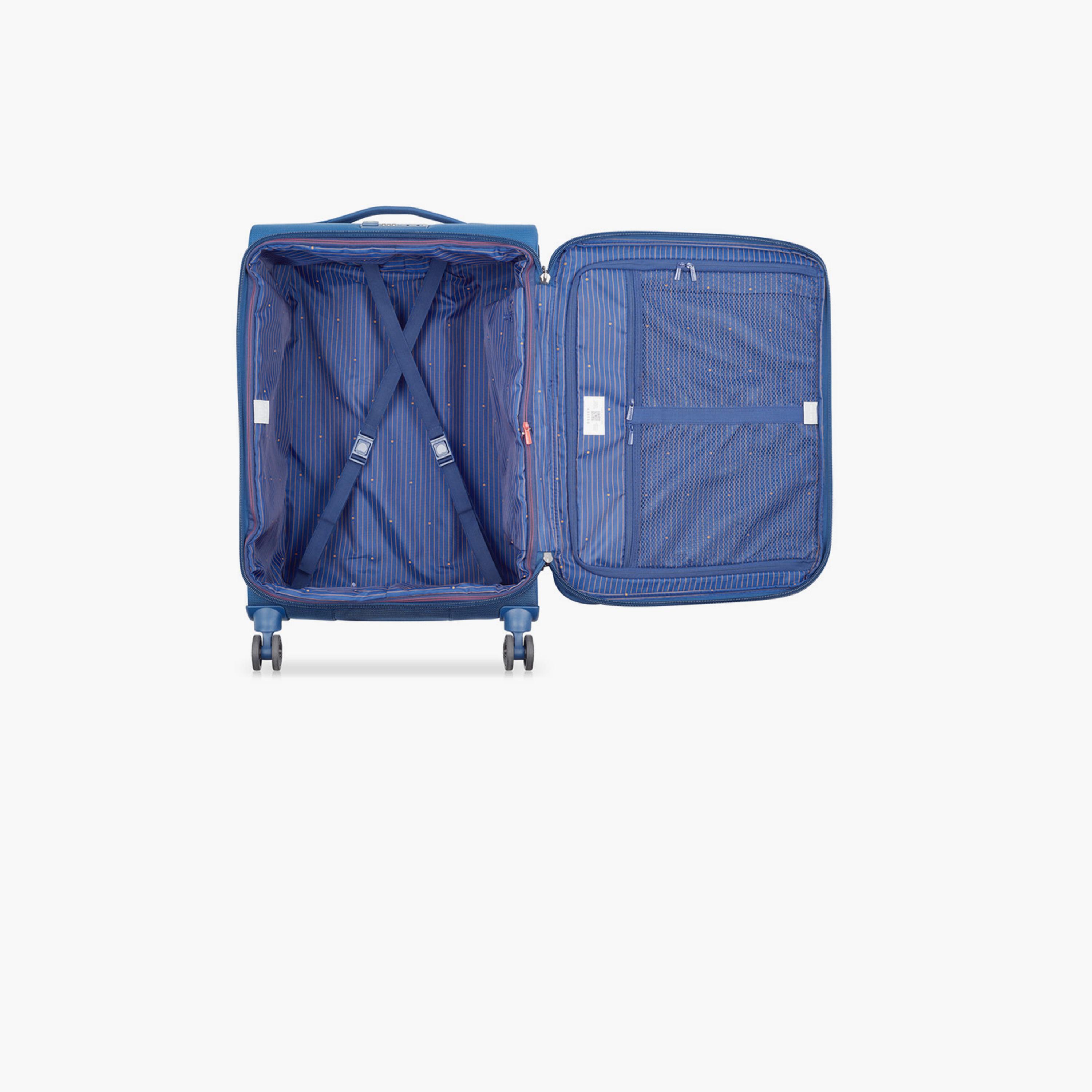 Delsey Paris Monmartre Air 2.0 68 CM Medium Checkin Polyester Soft Sided 4-Wheeler Spinner Trolley Bag with TSA Lock-travel-luggagesandbags-luggage-image-6