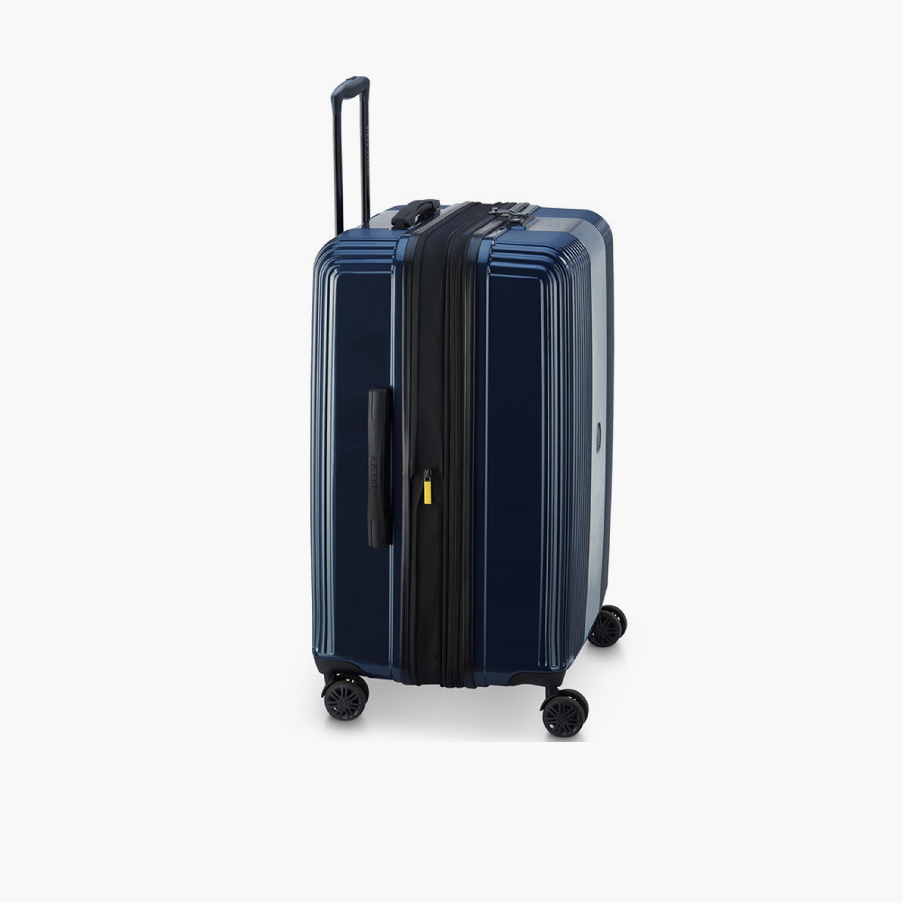 Delsey Paris Ophelie Set of 3 Polycarbonate with ABS Hard Sided 4-Wheeler Spinner Trolley Bag with TSA Lock-travel-luggagesandbags-luggage-image-4