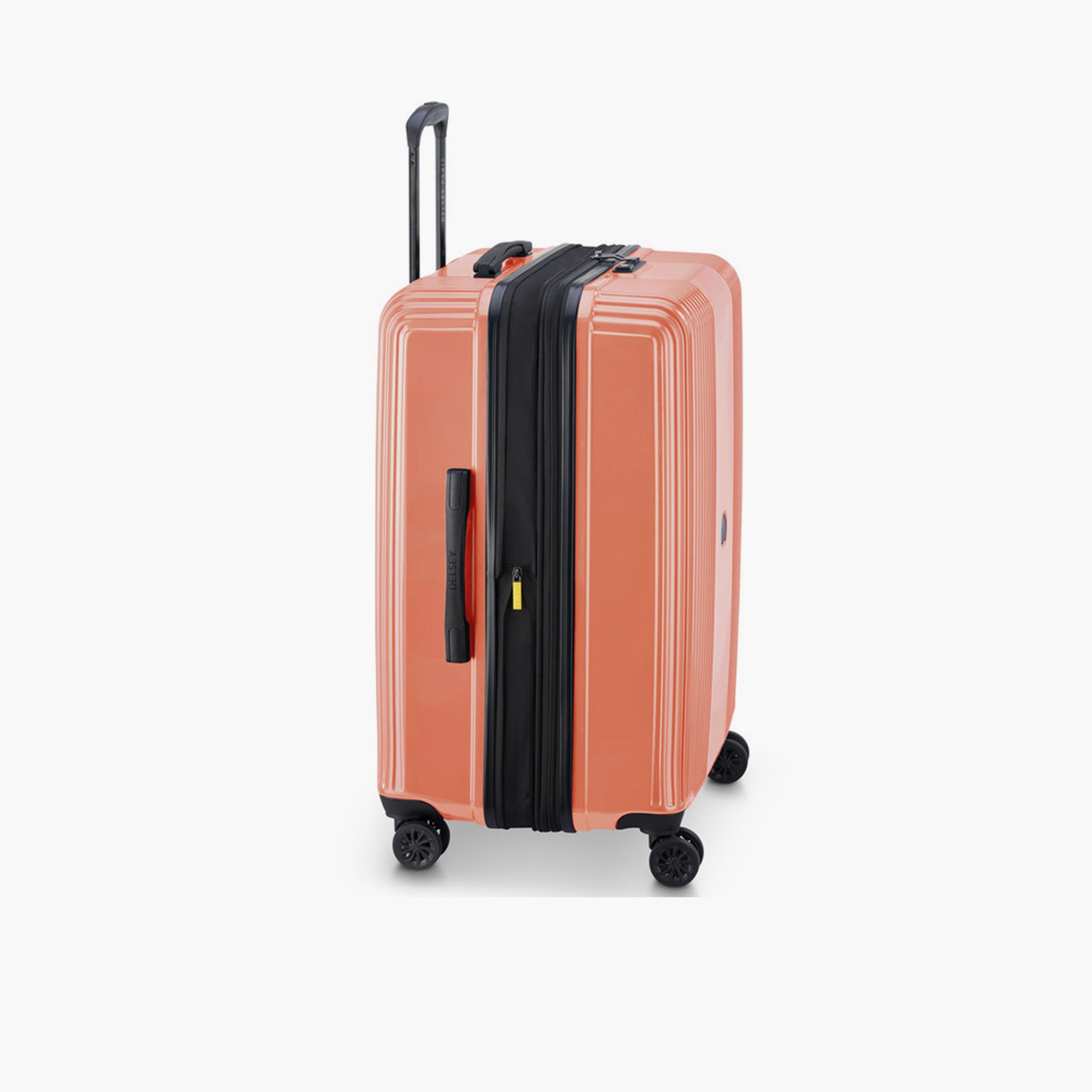 Delsey Paris Ophelie Set of 3 Polycarbonate with ABS Hard Sided 4-Wheeler Spinner Trolley Bag with TSA Lock-travel-luggagesandbags-luggage-image-4