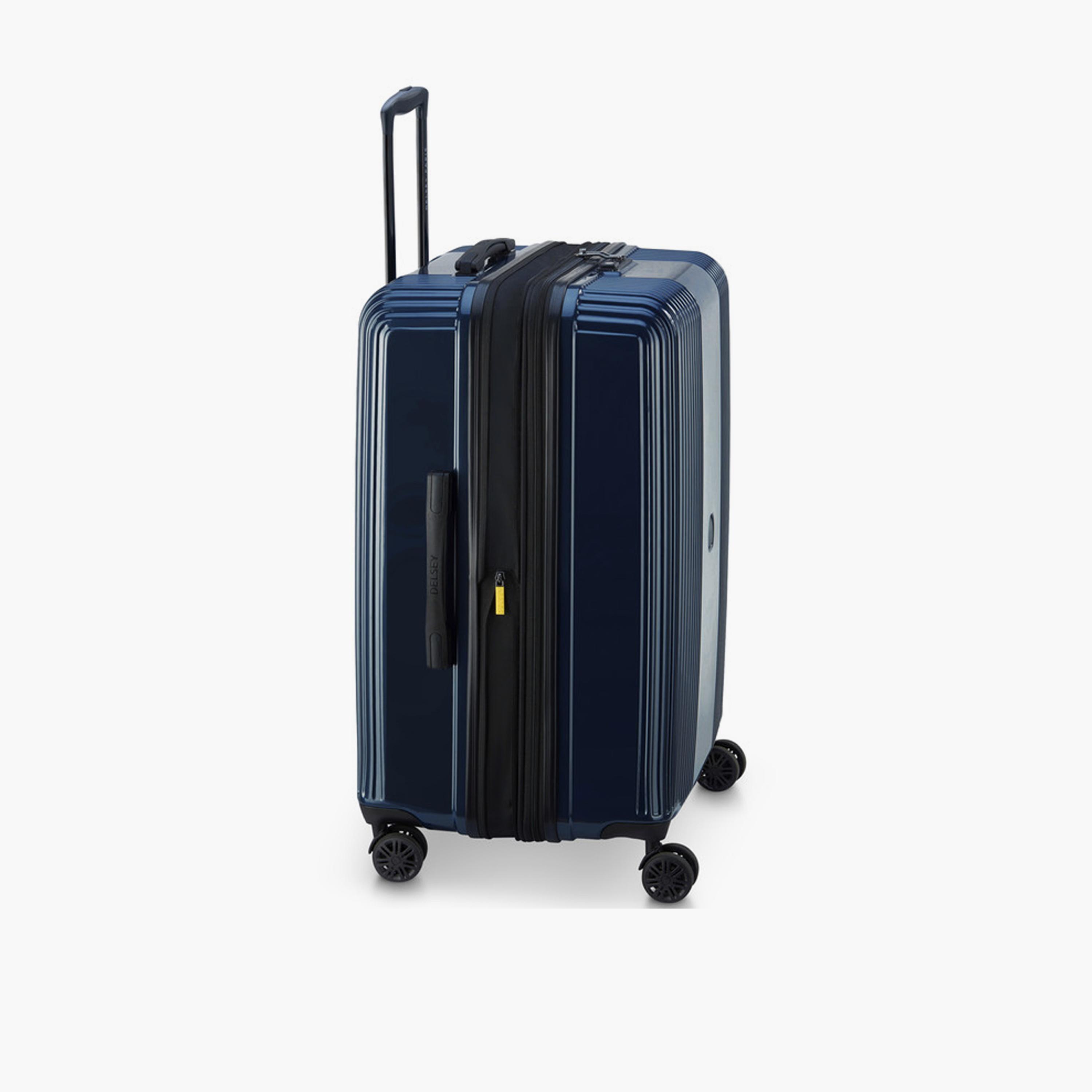 Delsey Paris Ophelie 70 CM Medium Checkin Polycarbonate with ABS Hard Sided 4-Wheeler Spinner Trolley Bag with TSA Lock-travel-luggagesandbags-luggage-image-6