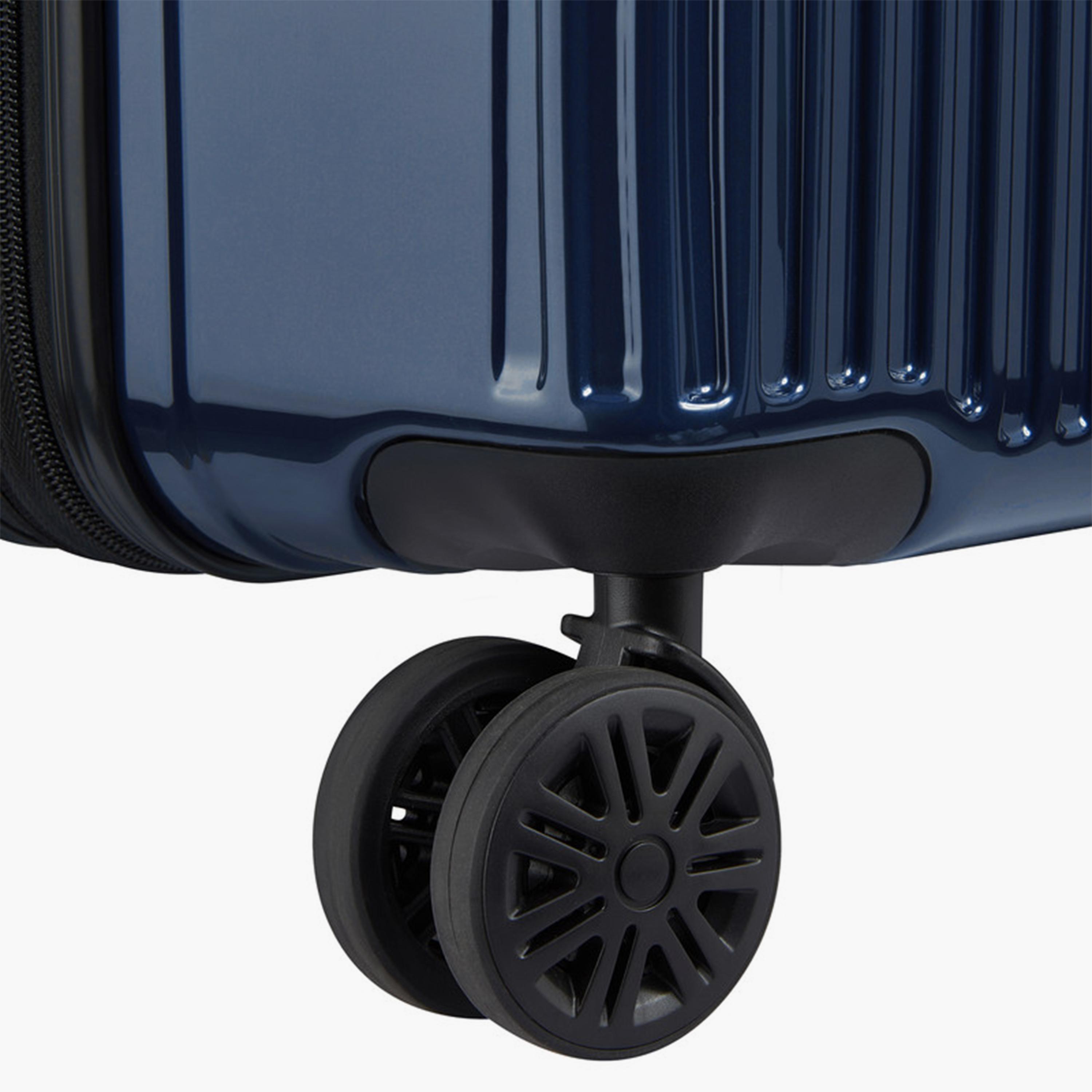Delsey Paris Ophelie 70 CM Medium Checkin Polycarbonate with ABS Hard Sided 4-Wheeler Spinner Trolley Bag with TSA Lock-travel-luggagesandbags-luggage-image-8