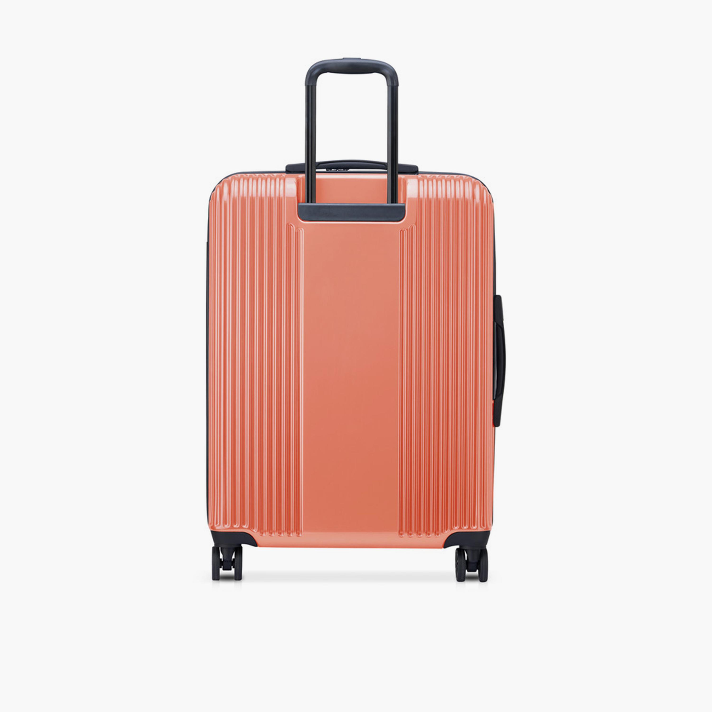 Delsey Paris Ophelie 70 CM Medium Checkin Polycarbonate with ABS Hard Sided 4-Wheeler Spinner Trolley Bag with TSA Lock-travel-luggagesandbags-luggage-image-5