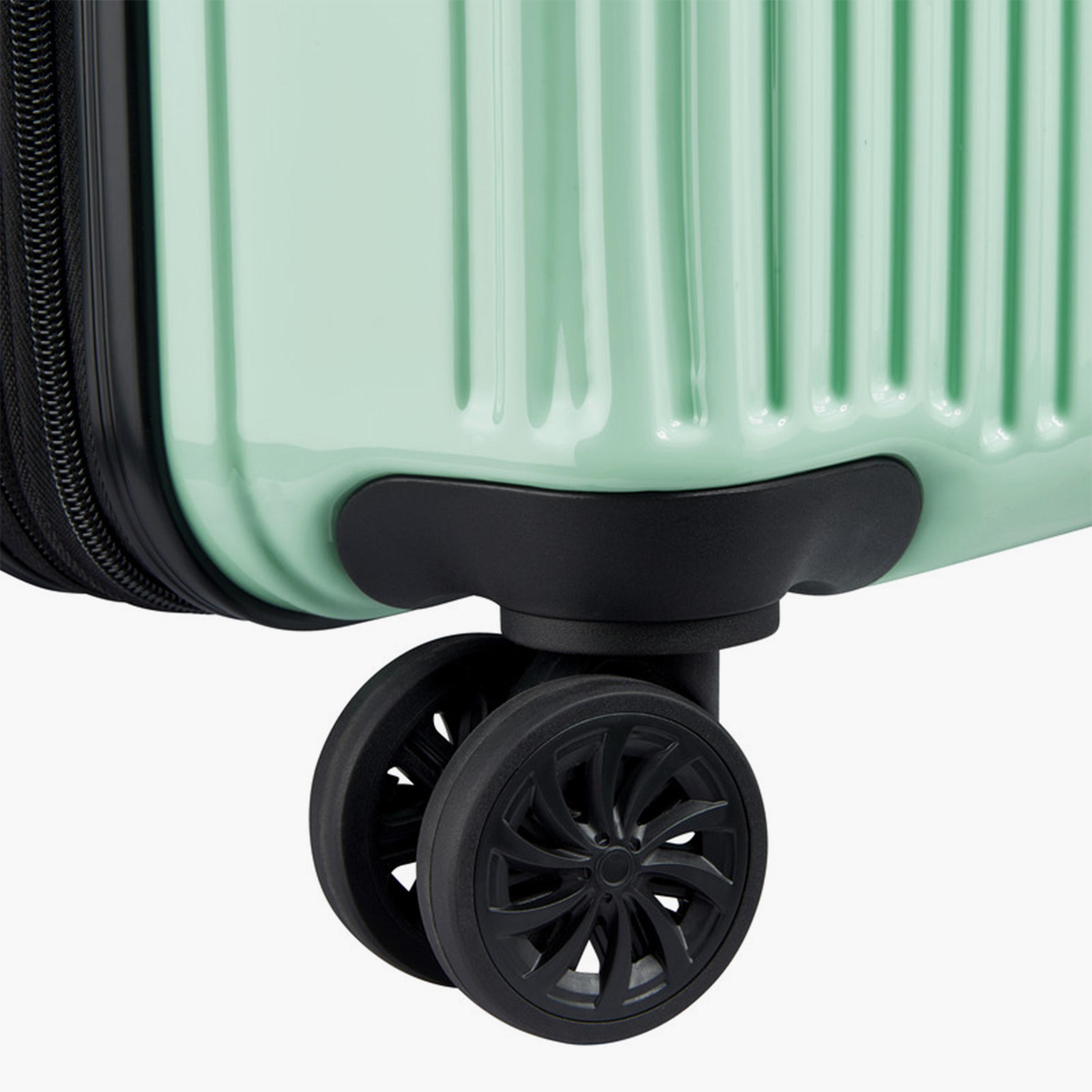 Delsey Paris Ophelie 55 CM Small Cabin Polycarbonate with ABS Hard Sided 4-Wheeler Spinner Trolley Bag with TSA Lock-travel-luggagesandbags-luggage-image-8