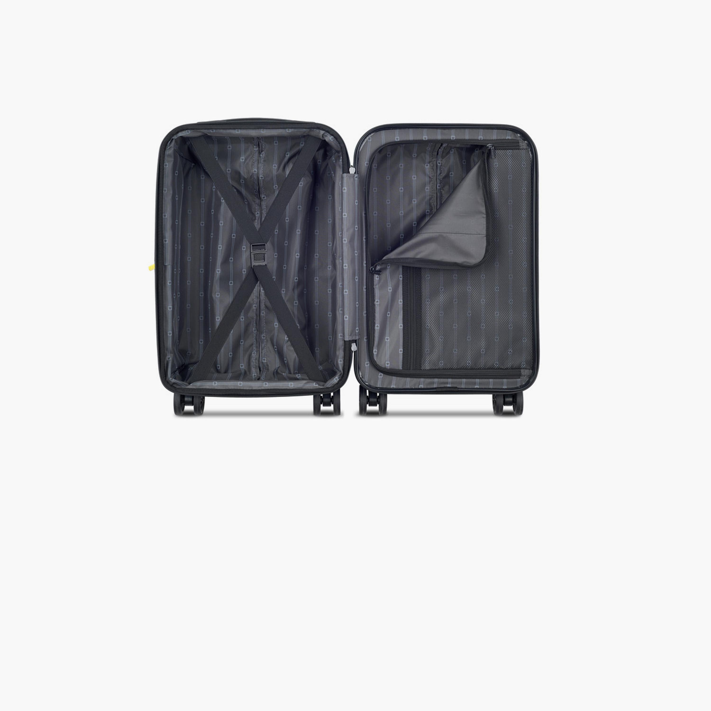 Delsey Paris Ophelie 55 CM Small Cabin Polycarbonate with ABS Hard Sided 4-Wheeler Spinner Trolley Bag with TSA Lock-travel-luggagesandbags-luggage-image-6