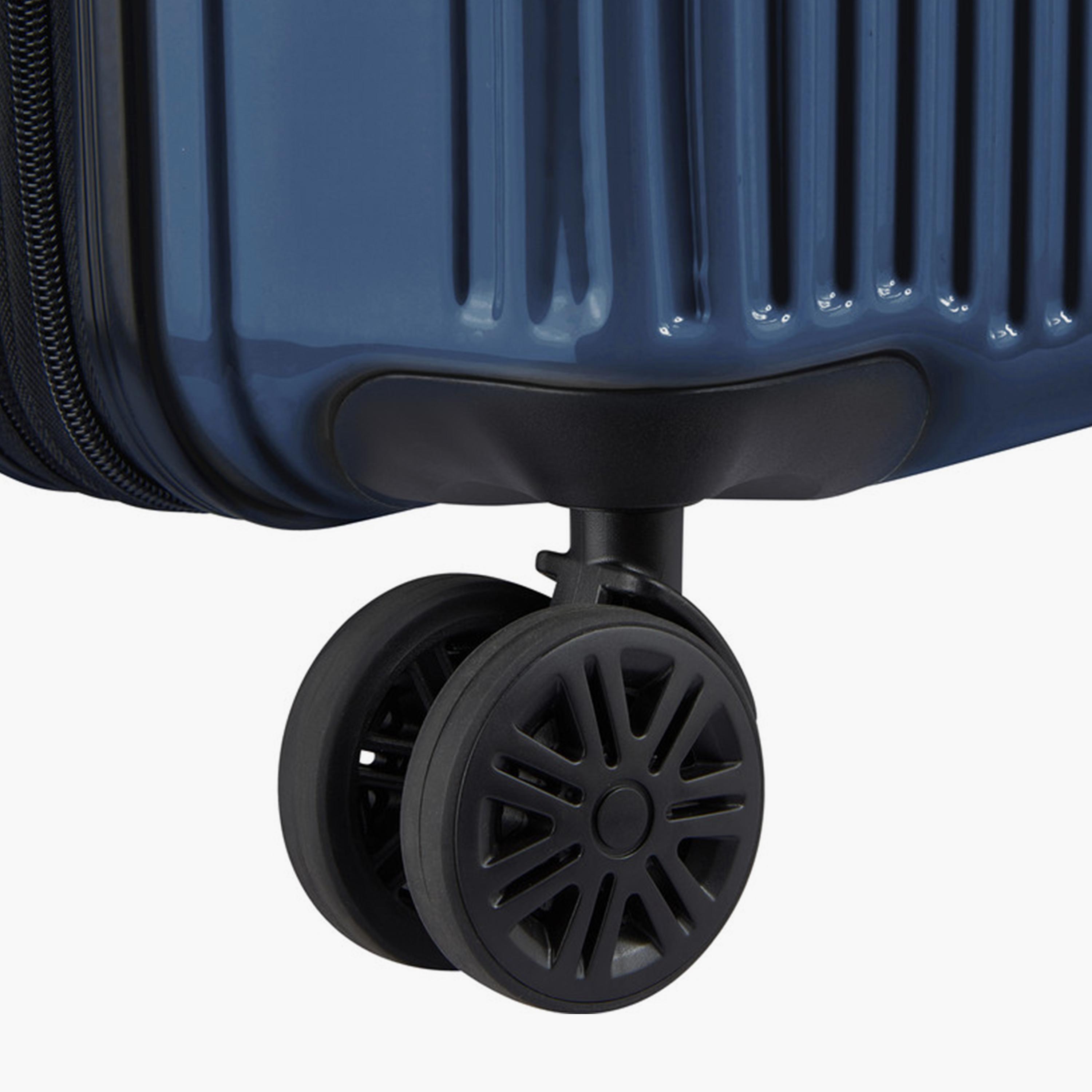 Delsey Paris Ophelie 55 CM Small Cabin Polycarbonate with ABS Hard Sided 4-Wheeler Spinner Trolley Bag with TSA Lock-travel-luggagesandbags-luggage-image-8