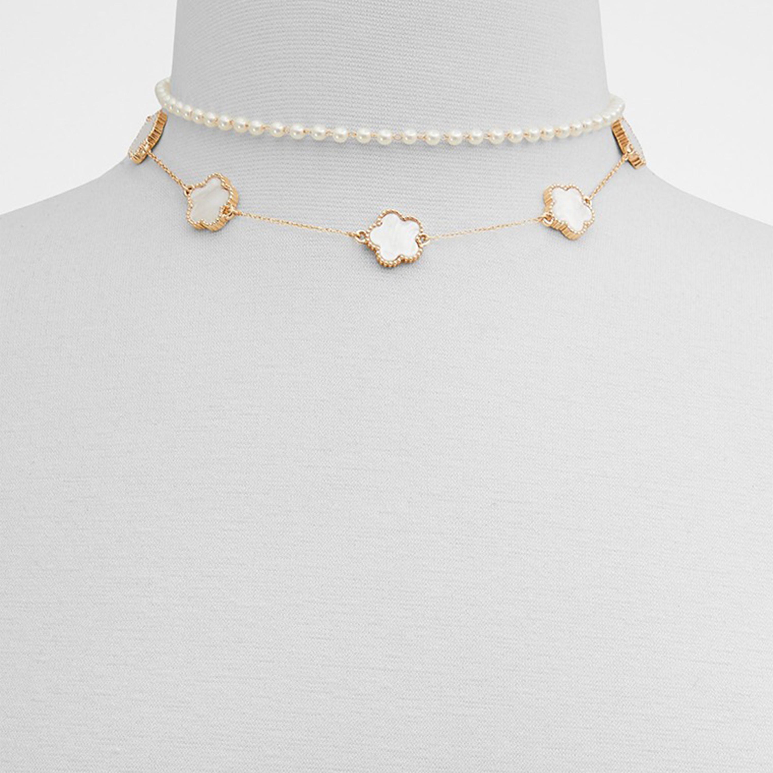 ألدو قلادة معدنية متعددة الألوان مزخرفة نسائية | مقاس واحد | 23LOVELIES-women-watchesandjewellery-jewellery-necklacesandpendants-image-2
