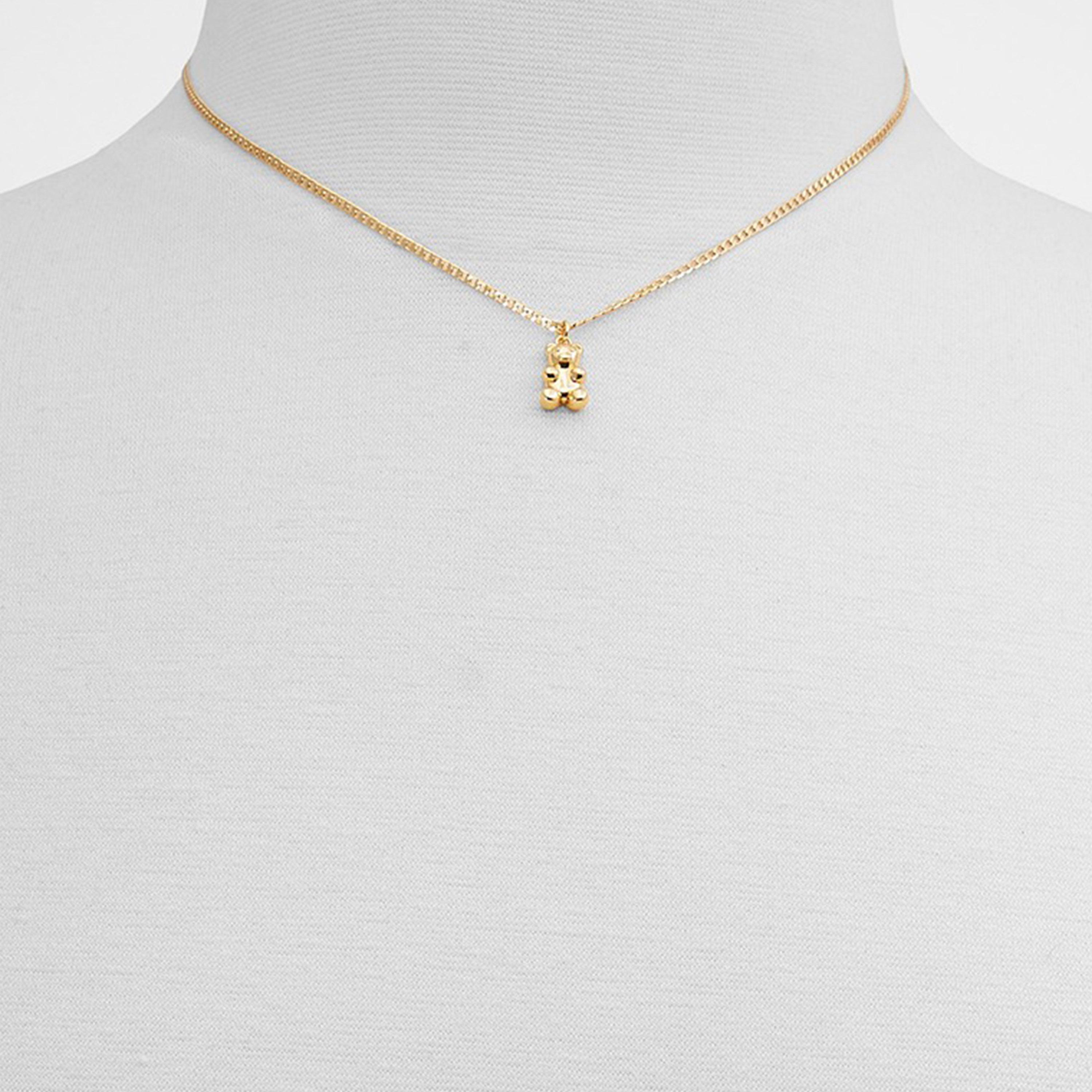 ألدو قلادة نسائية معدنية مزخرفة بالذهب | مقاس واحد | 23BEARSY-women-watchesandjewellery-jewellery-necklacesandpendants-image-2