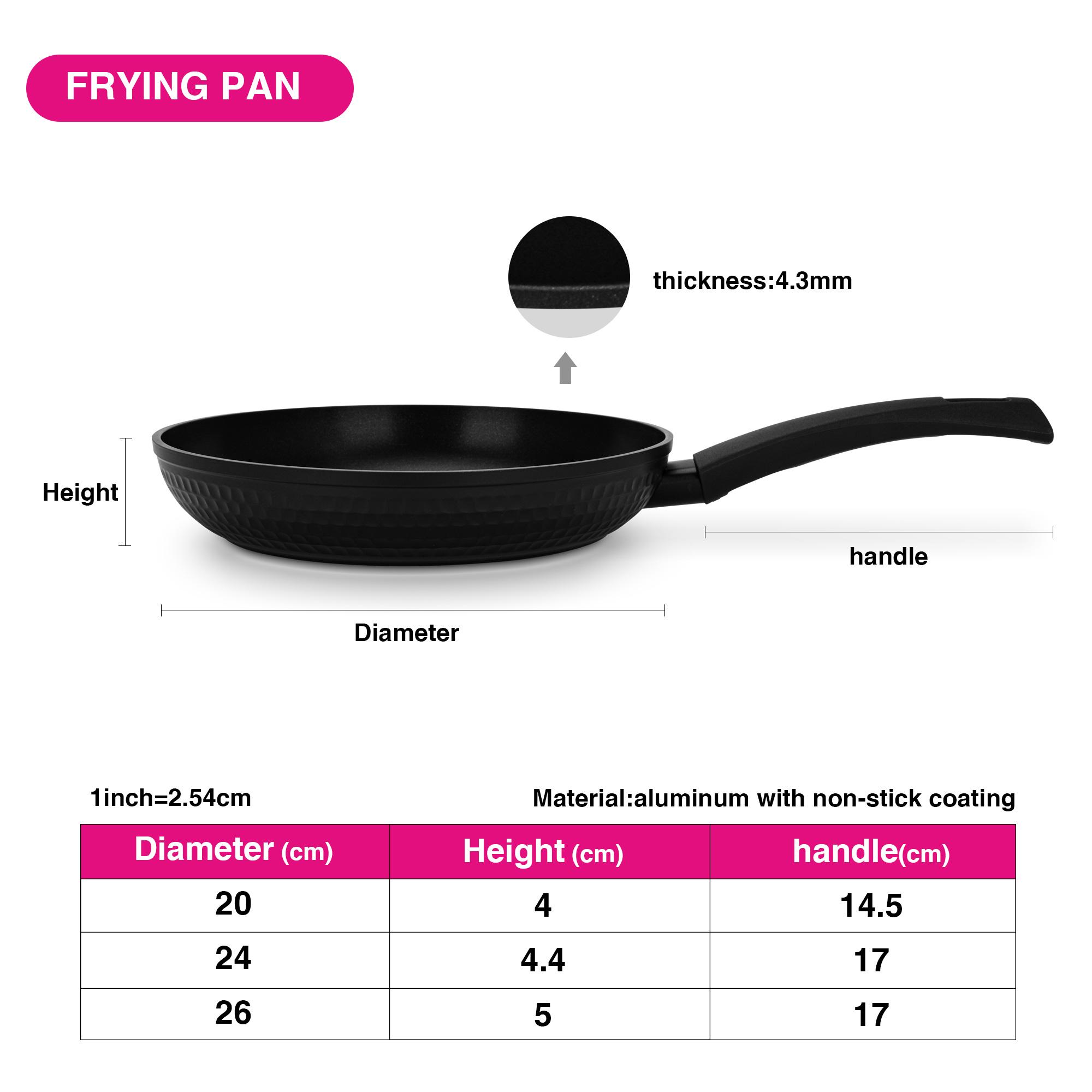 Favorite Aluminium Non-Stick Frying Pan - 20 cms-household-kitchen-cookware-potsandpans-image-4